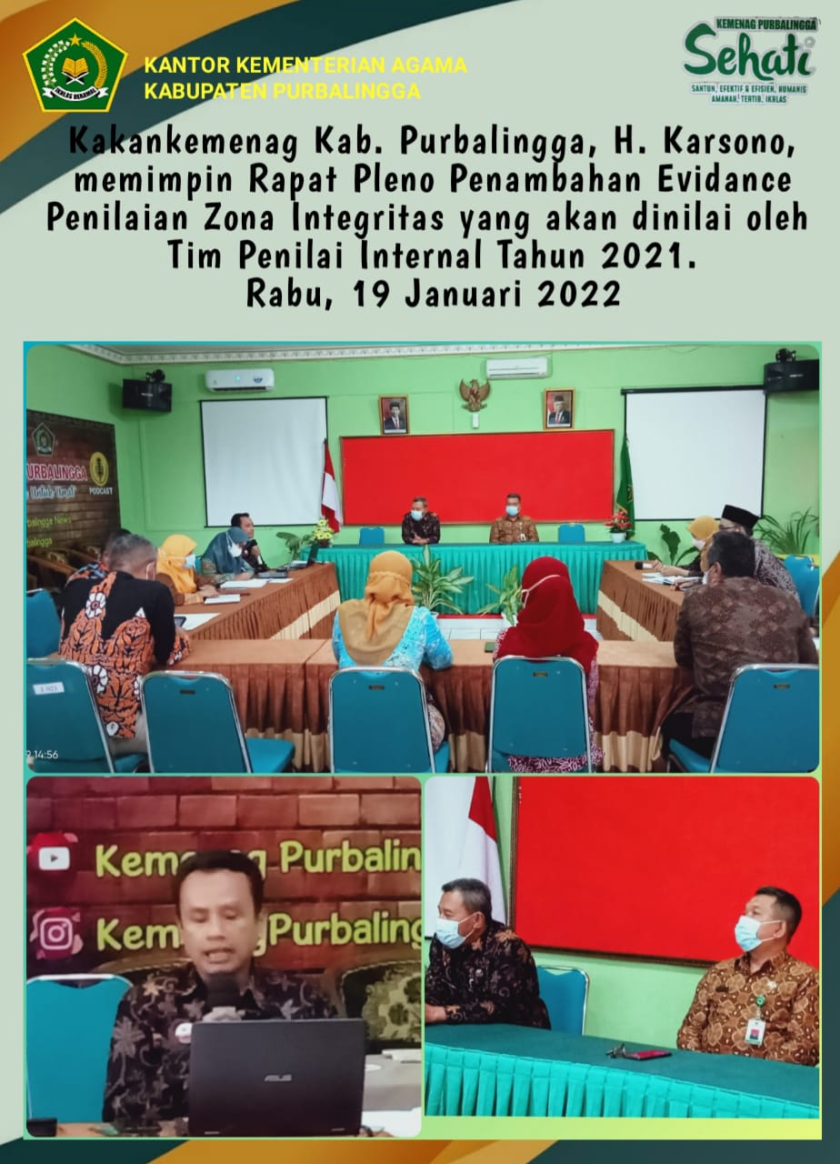 Rapat Persiapan ZI sebelum Penilaian