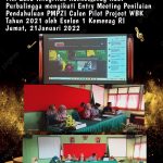 Entry Meeting Penilaian Pendahuluan, Jum’at, 21 Januari 2022