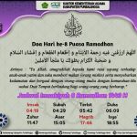 Doa Hari ke-8 Puasa Ramadhan