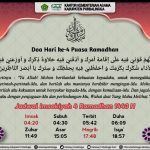 Doa hari keempat Puasa Ramadhan