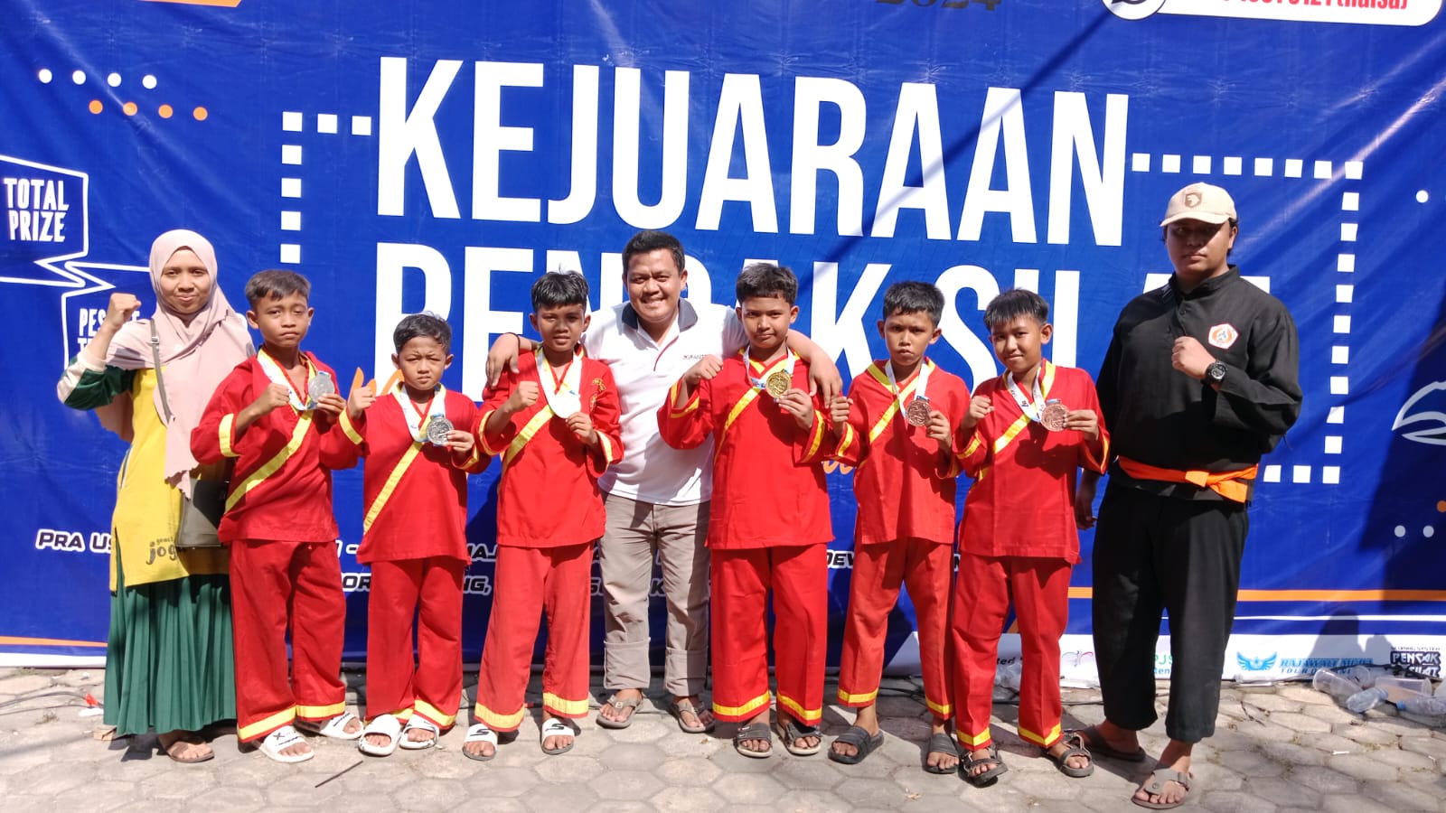 Kejurnas Pencak Silat Piala Kemenpora 2024, MIM Gembong Purbalingga Raih 6 Kejuaraan