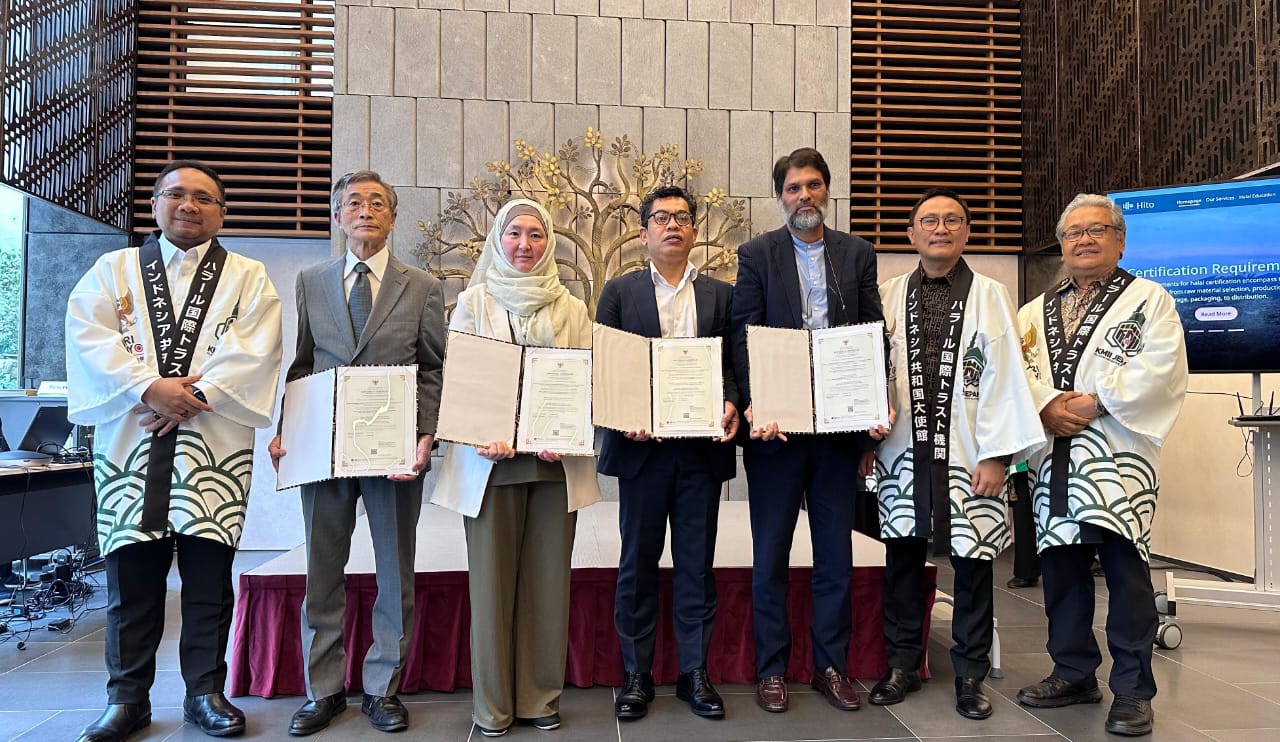 Menag Luncurkan Halal International Trust Organization di Jepang