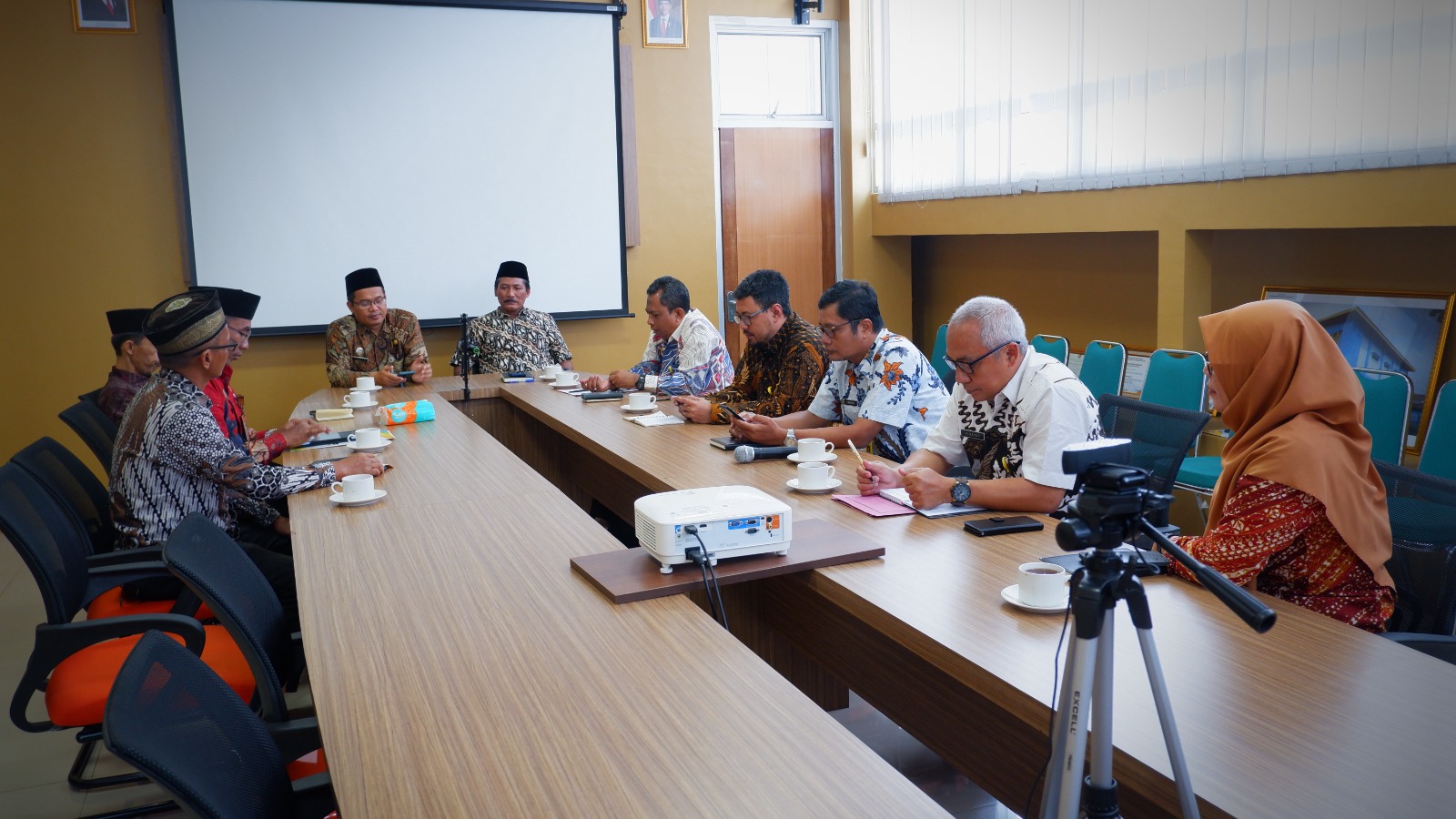 Sukseskan Percepatanan Sertifikasi Tanah Wakaf, Kankemenag Kab. Purbalingga dan Kantor ATR BPN Purbalingga Gelar Rapat Koordinasi