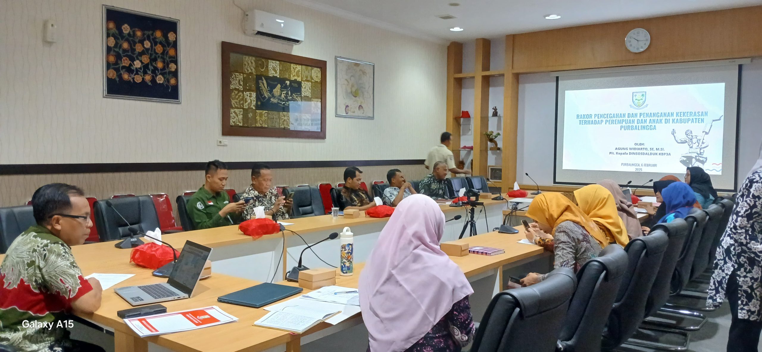 Perwakilan Kemenag Purbalingga Hadiri Rapat Koordinasi Pembentukan Forum PPKtPA