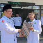 Terakhir Menjadi Pembina Apel Kasi Bimas Islam Purbalingga Berpamitan
