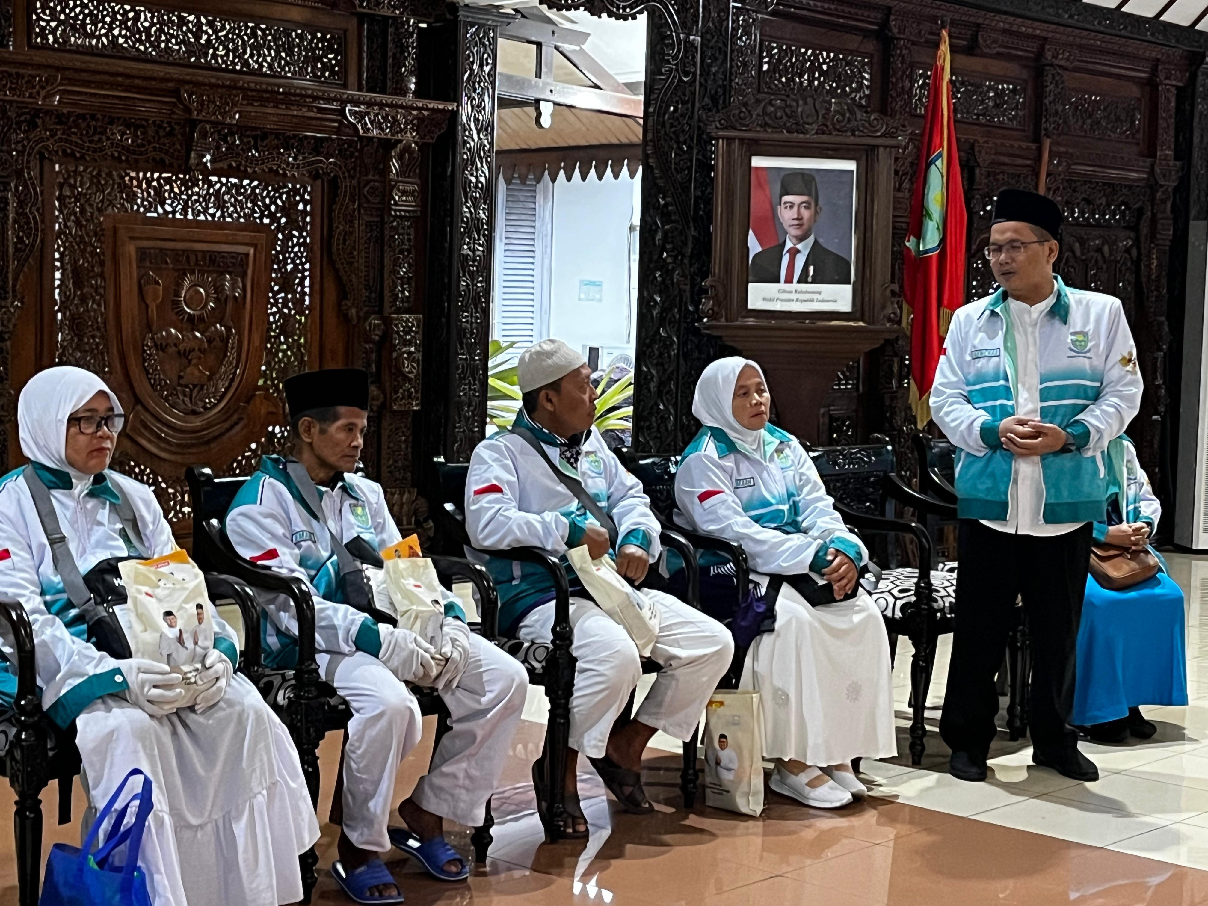 Pelepasan 4 Jemaah Calon Haji Kabupaten Purbalingga Kloter 95,ni Pesan Kakankemenag Zahid Khasani