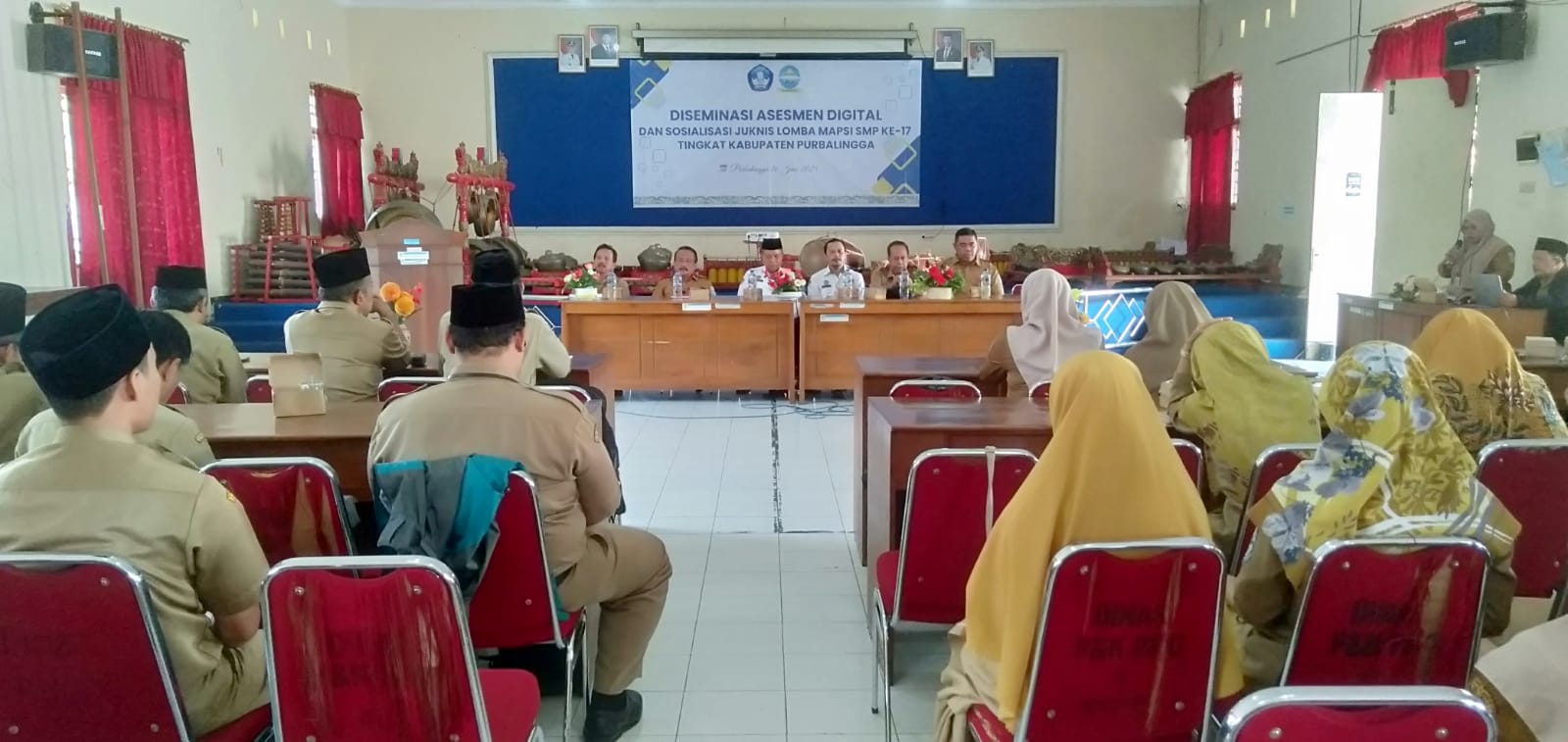 Diseminasi Asesmen Digital E-Ujian dan Sosialisasi Juknis Lomba MAPSI ke-17, Kankemenag Purbalingga : Penguatan Literasi Digital dan Aktualisasi Nilai-nilai Islami