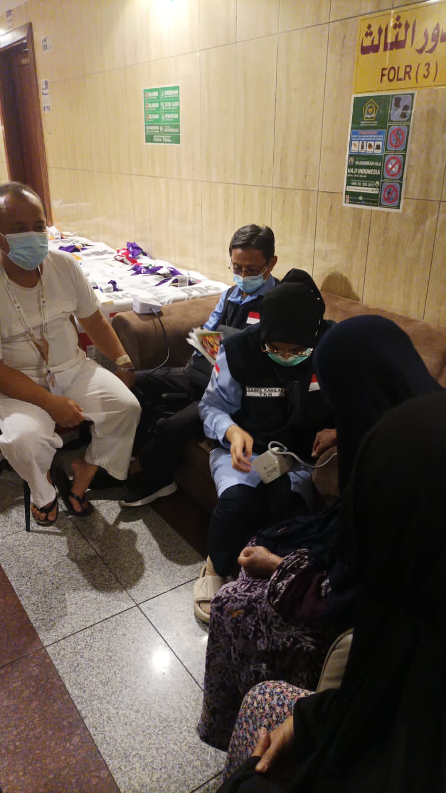 Jemaah Haji Kabupaten Purbalingga selalu terpantau Kesehatan oleh TKHK