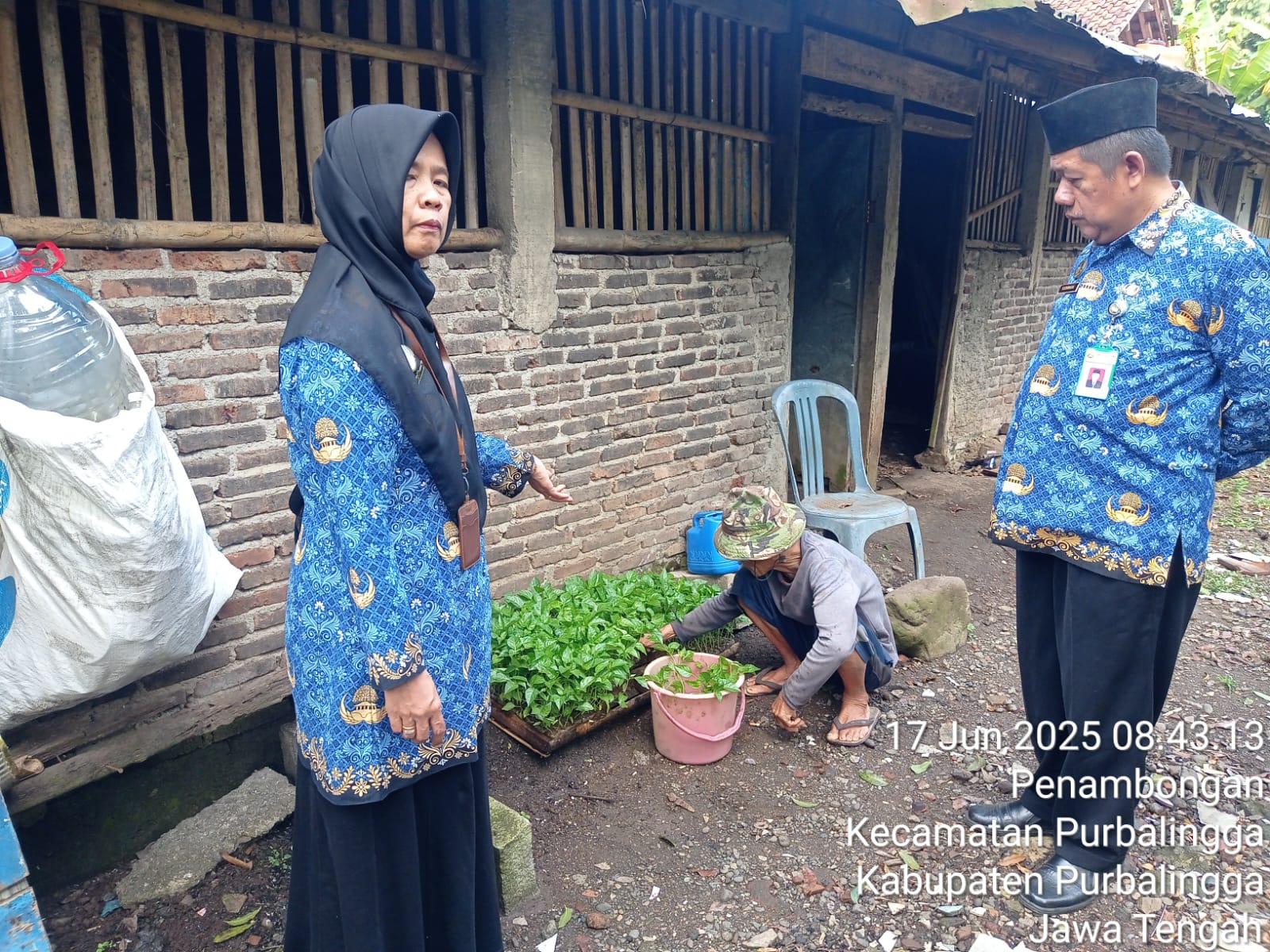 Monitoring hari pertama urab mendoan tingkat Kecamatan Purbalingga