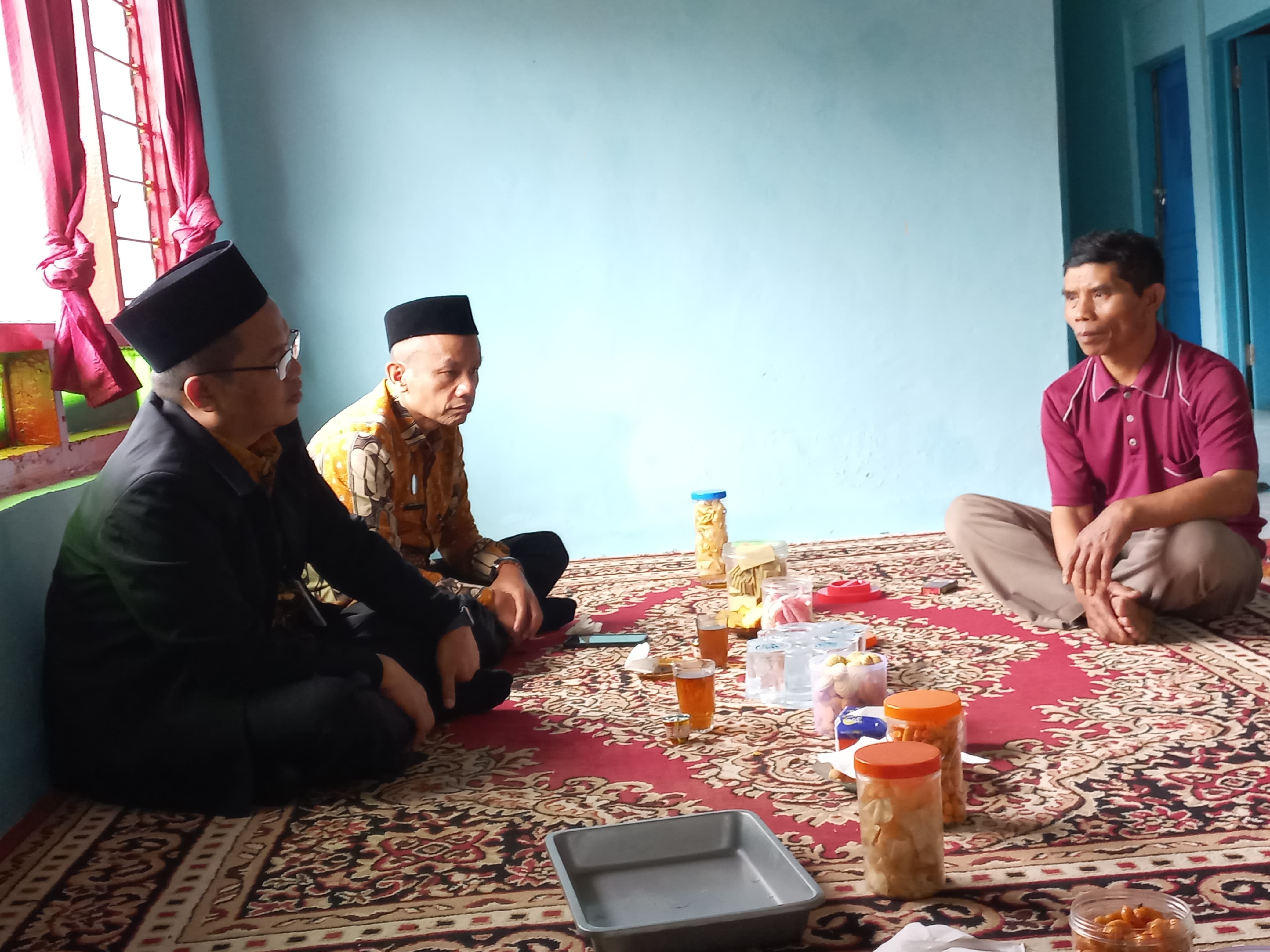 Kakankemenag Kabupaten Purbalingga takziah ke rumah almarhum jemaah haji