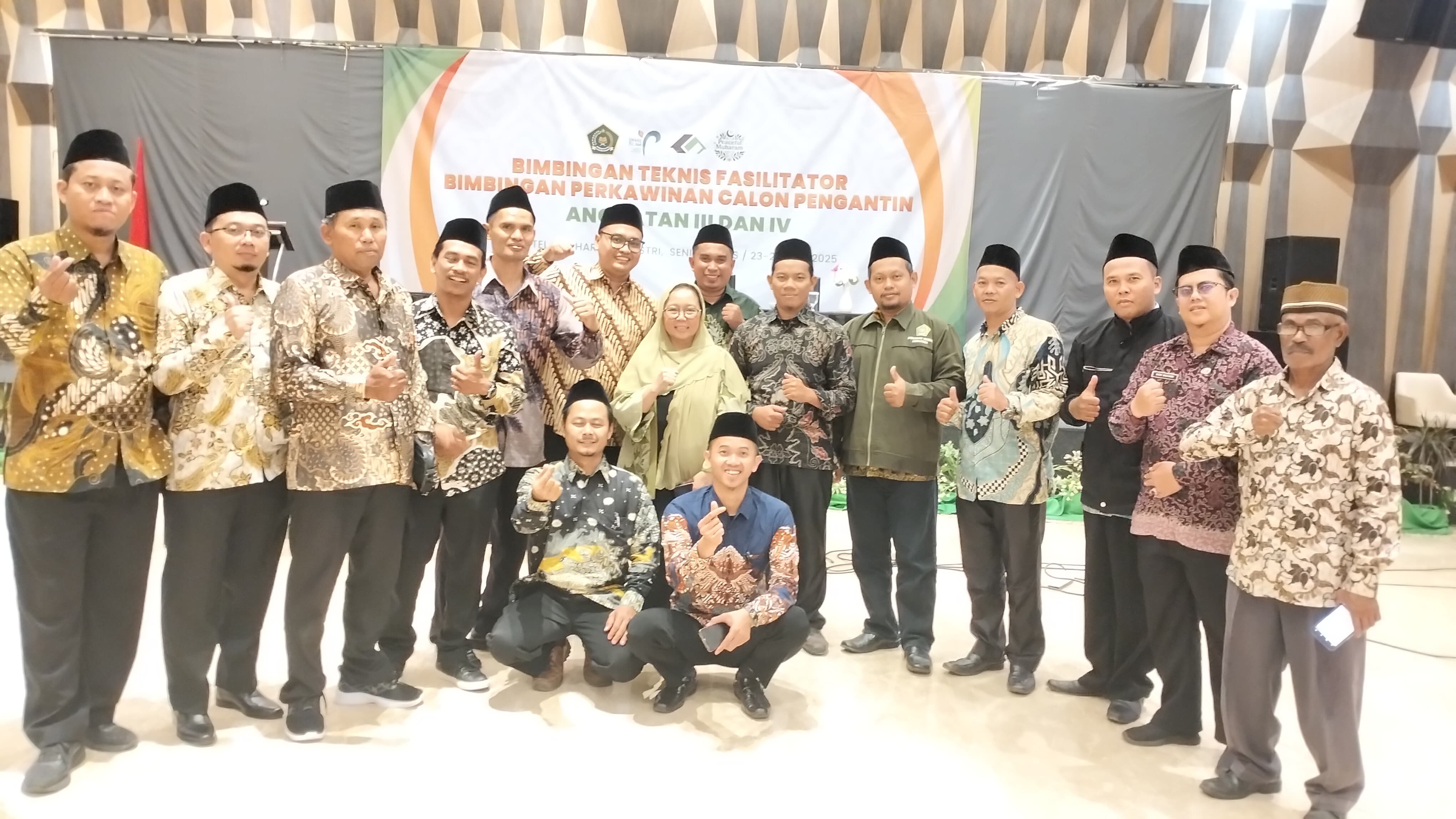 Perkuat Peran Fasilitator, Penyuluh Agama Islam Ikuti Bimtek Bimbingan Perkawinan Calon Pengantin
