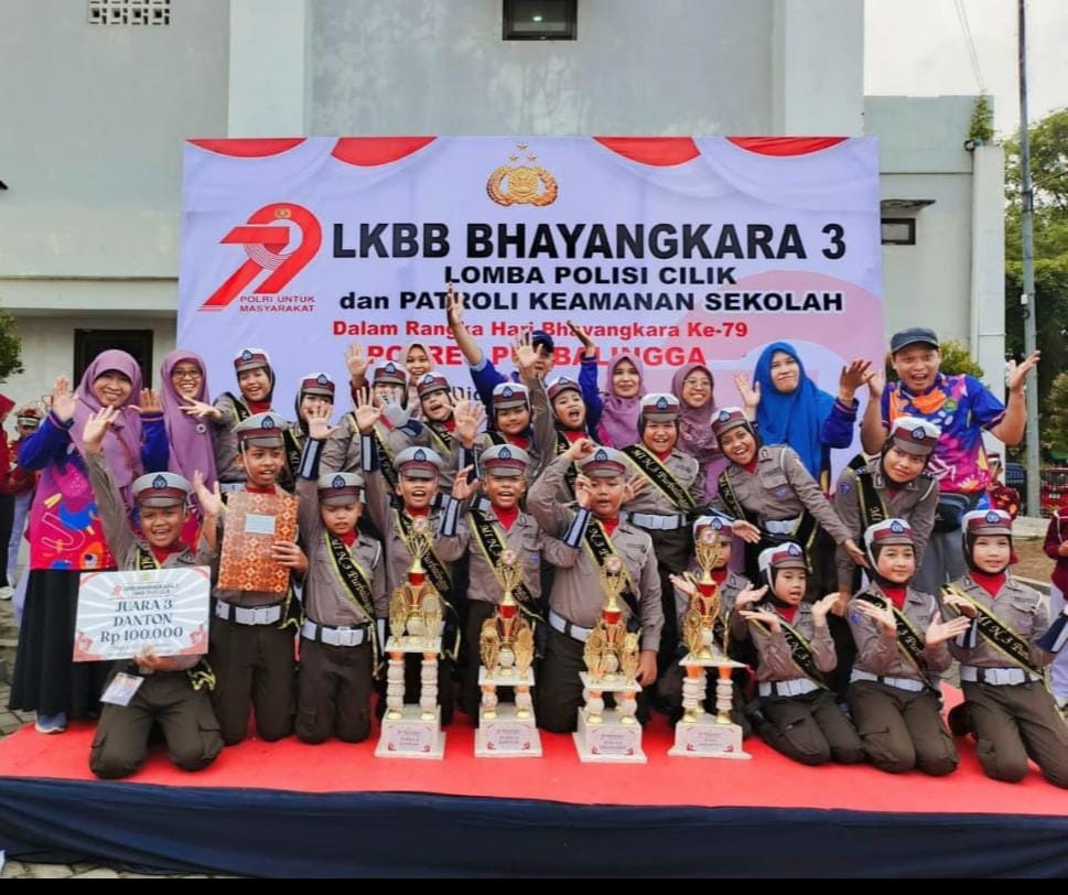 Madrasah Ibtidaiyah di Kabupaten Purbalingga mendominasi jadi juara lomba Polisi Cilik Bhayangkara ke-3