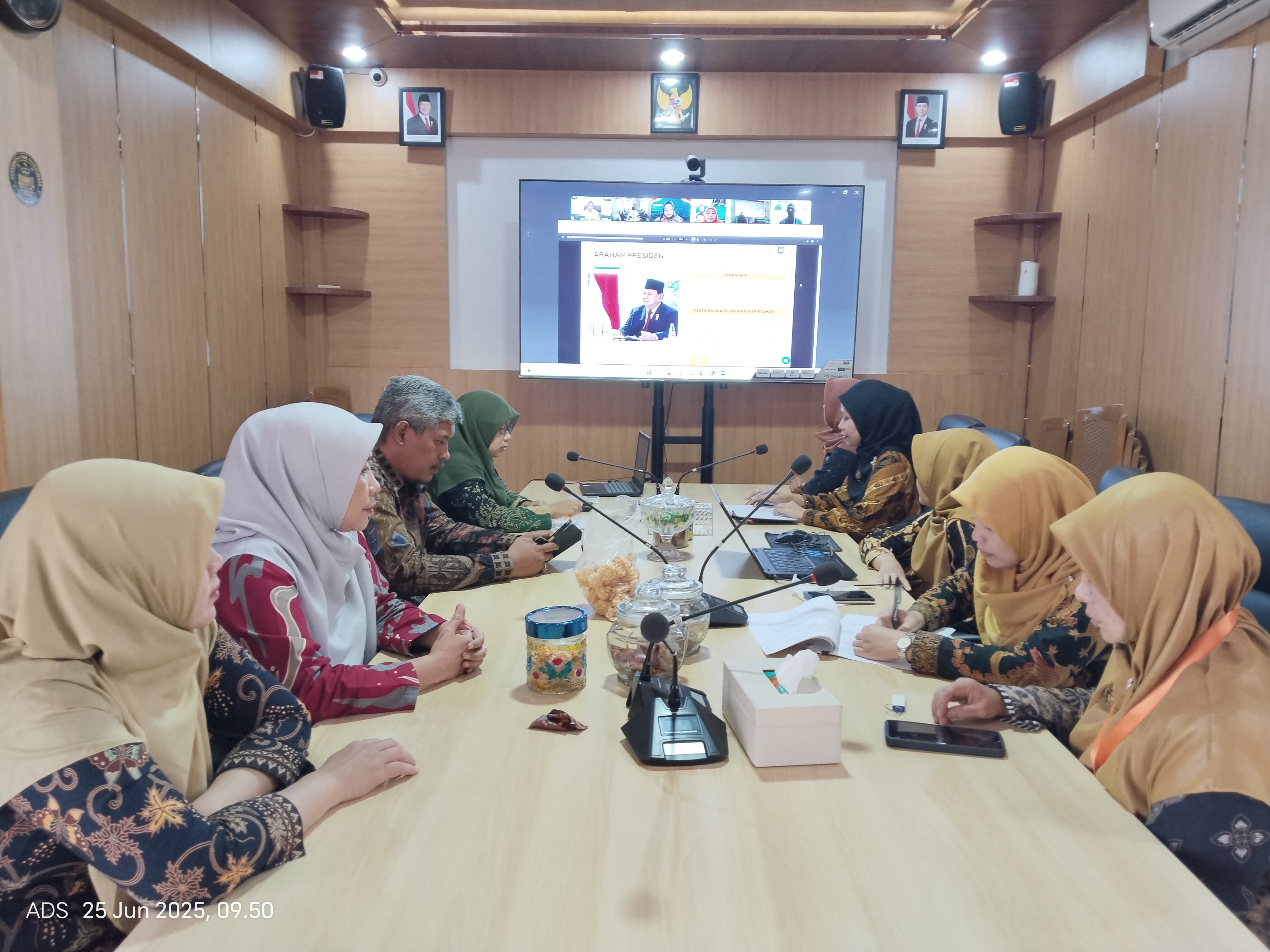 Webinar Nasional Penguatan Peran Inspektorat dalam Membangun Budaya Integritas