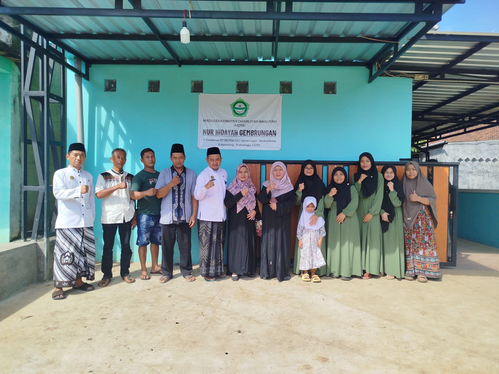 Kemenag Purbalingga Lakukan Verval Faktual di MDT Nur Hidayah Gembrungan