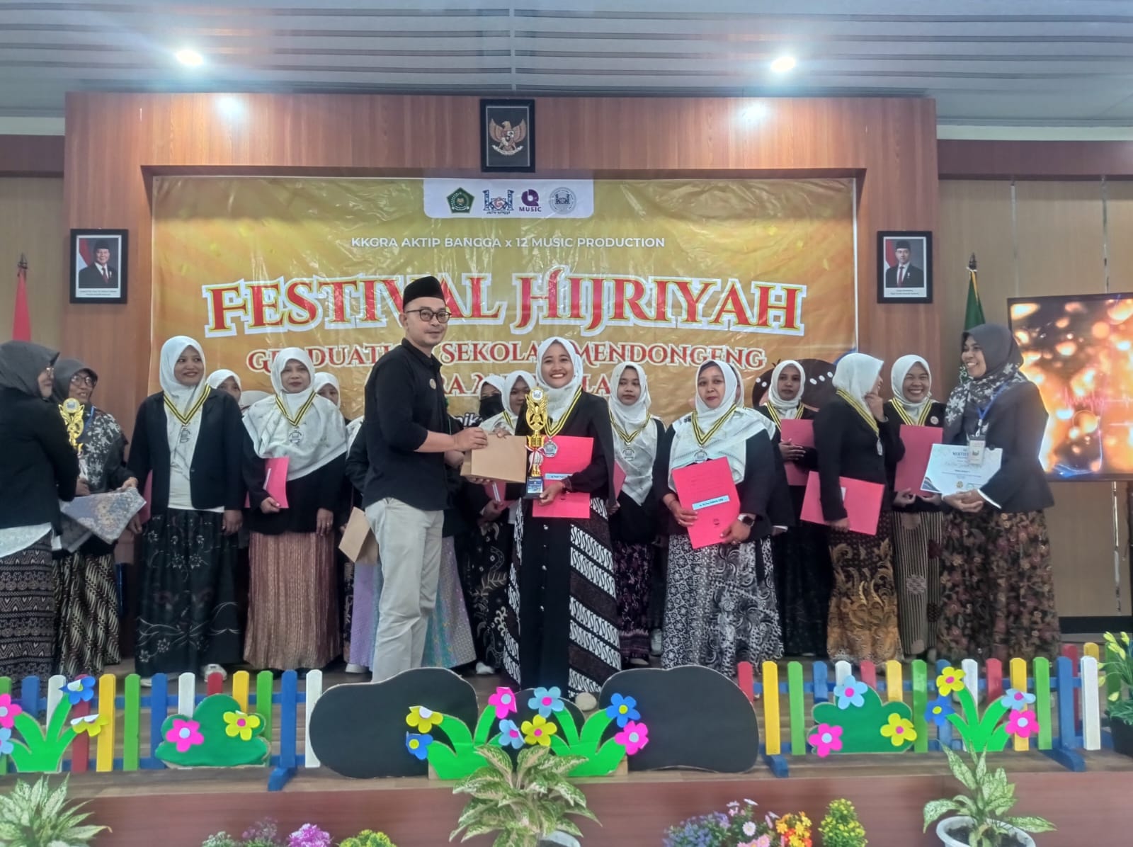 KKGRA Aktif Bangga menggelar Festival Hijriyah di Kankemenag Purbalingga