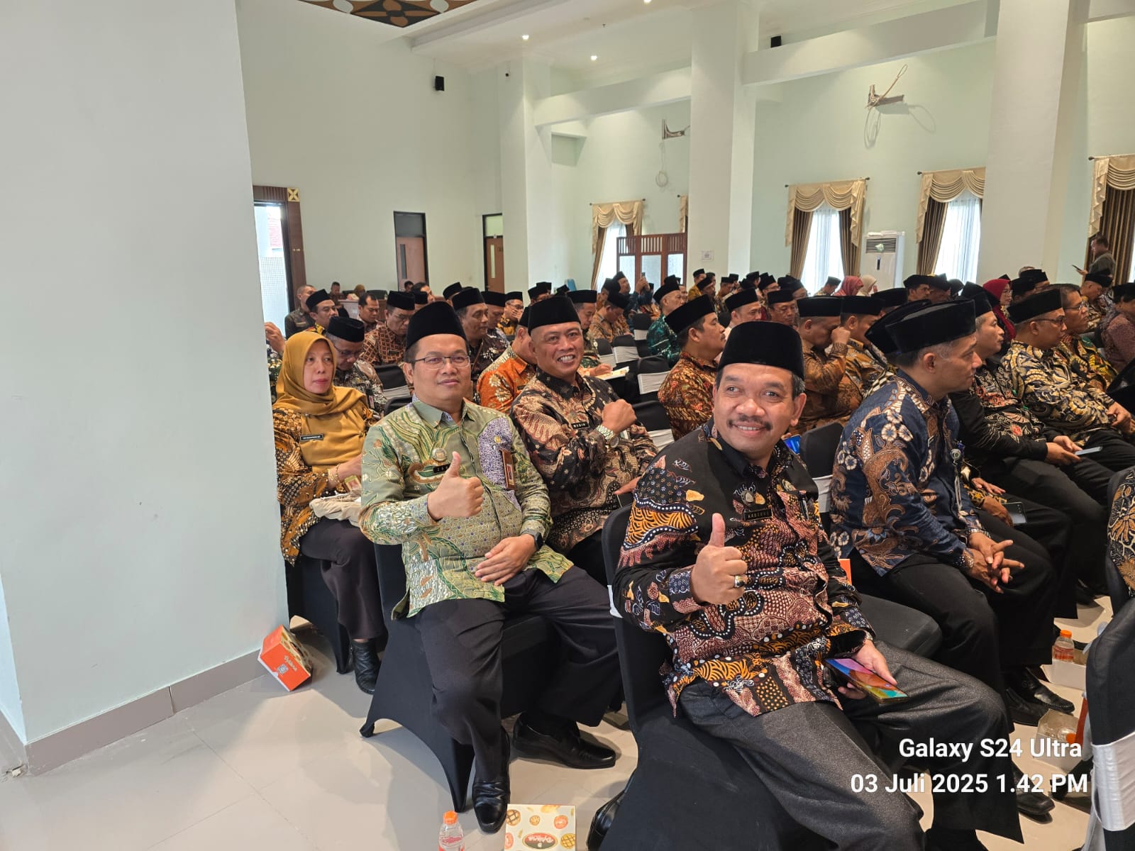 Kepala Kemenag Purbalingga menghadiri kegiatan Pembinaan Pengawasan Berdampak di Kanwil Kemenag Jateng