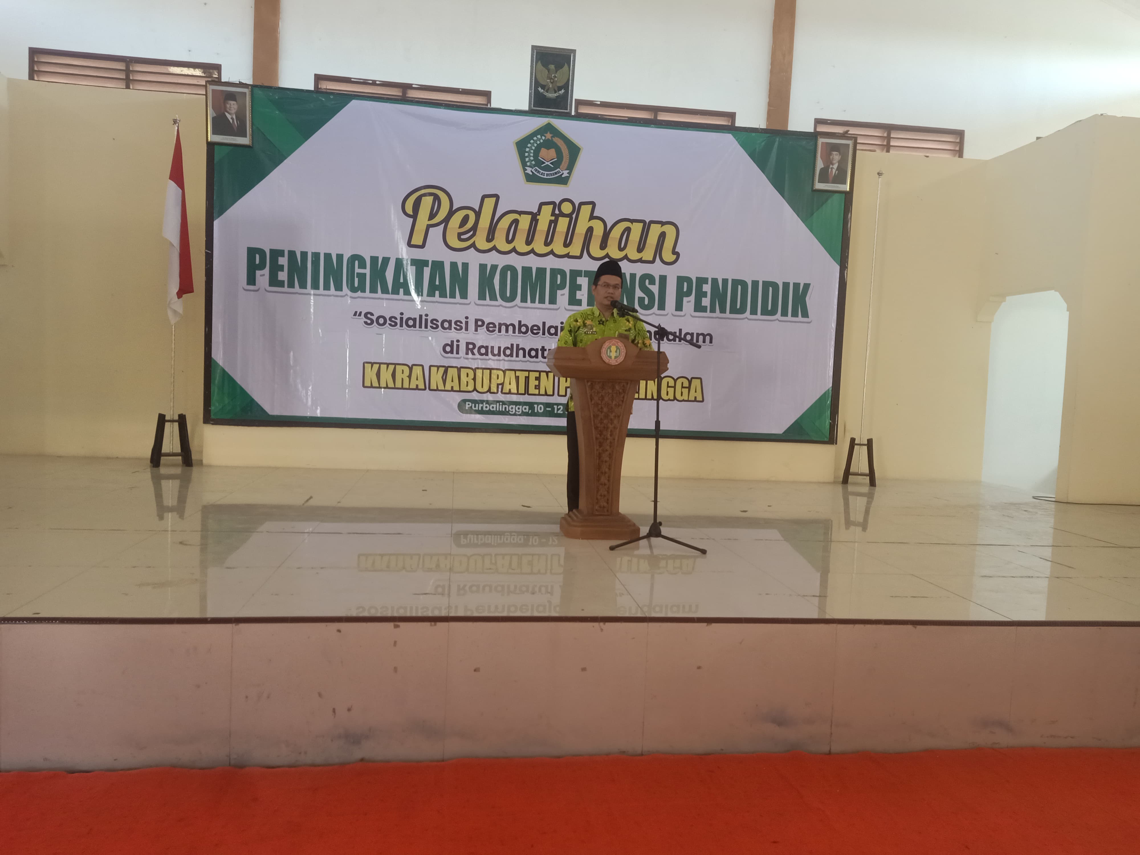 Pelatihan KKRA Purbalingga, Kepala Kemenag Sampaikan Substansi Implementasi Pembelajaran Mendalam
