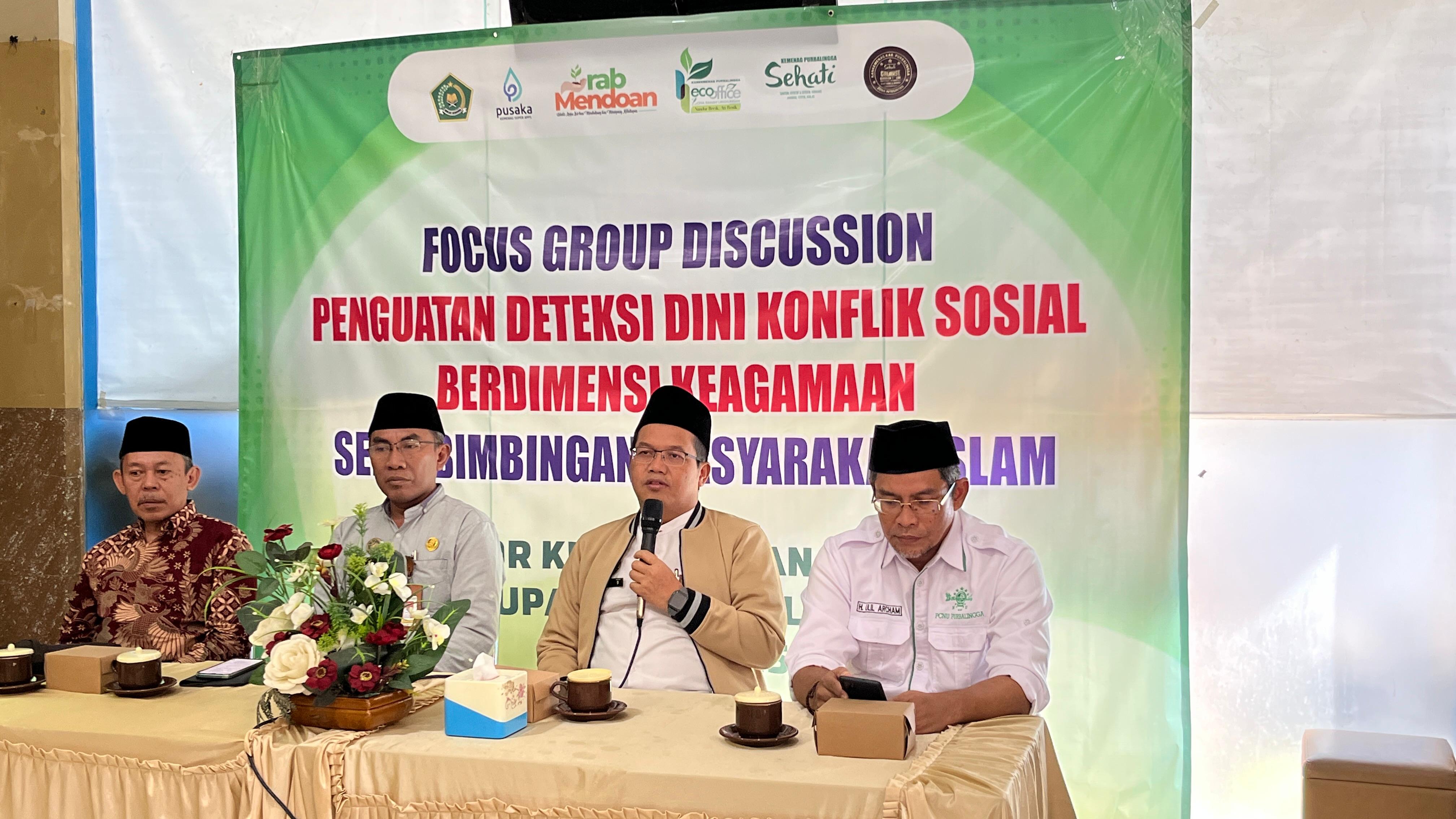 FGD Penguatan Deteksi Dini Konflik Soisoa berdimensi keagamaan