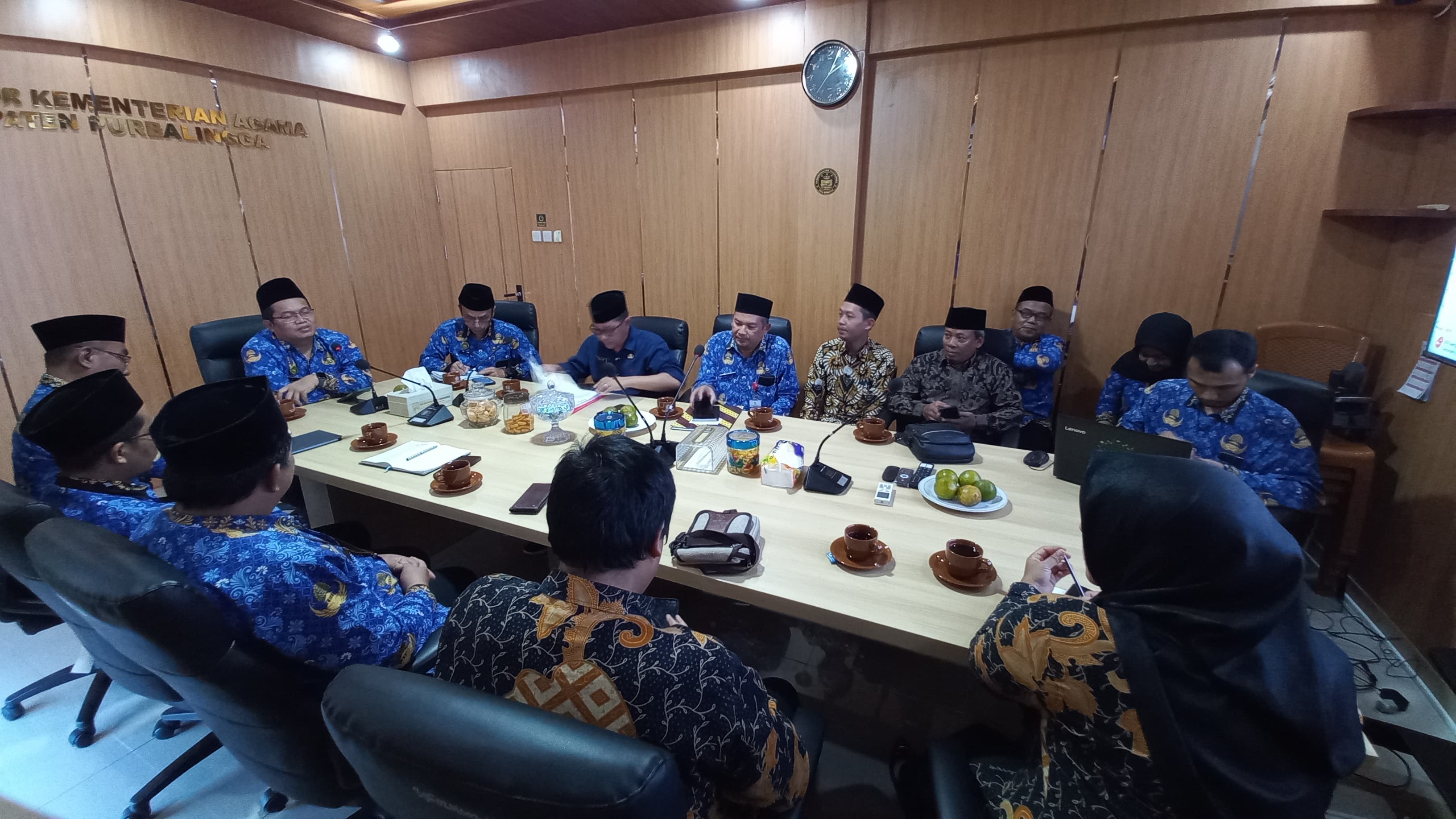Rapat persiapan MTQ Kemenag Purbalingga