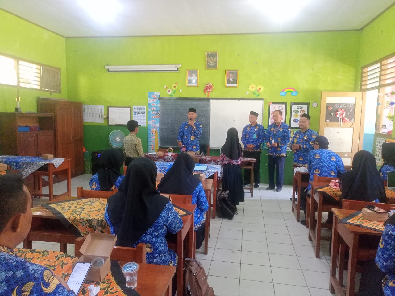 Pelepasan kontingen MAPSI Kecamatan Bobotsari
