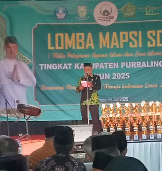 Pembukaan MAPSI SD Tingkat Kabupaten Purbalingga