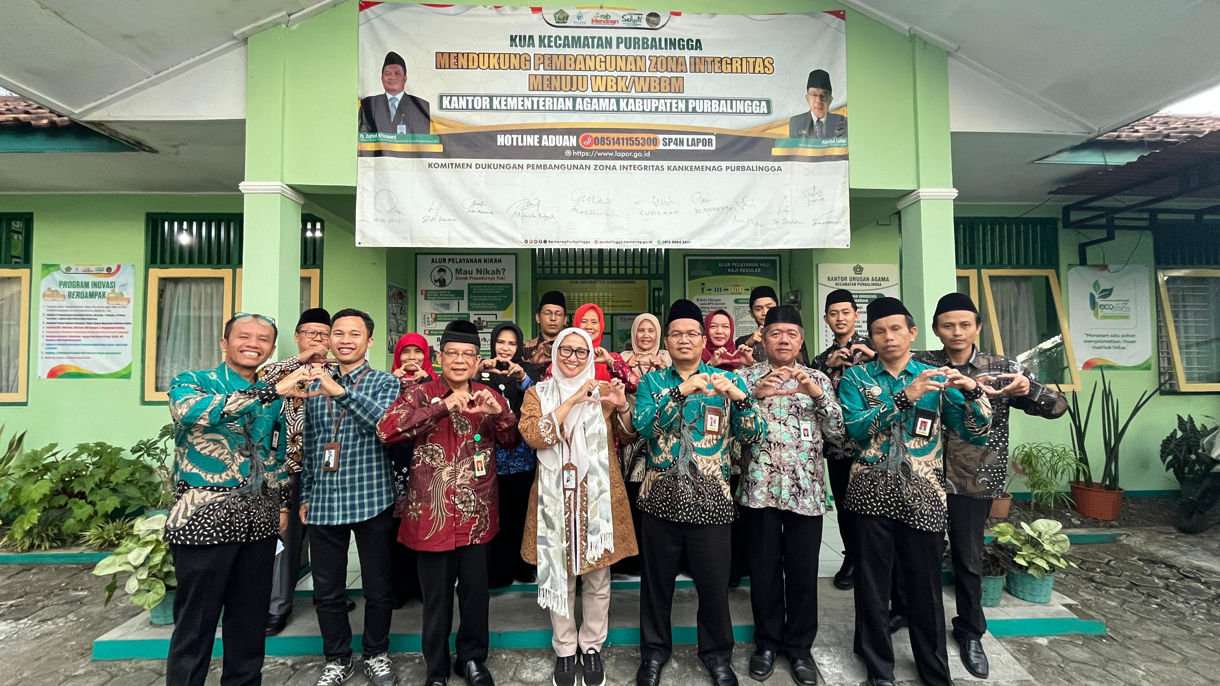 Itjen Kemenag RI kunjungi KUA Purbalingga