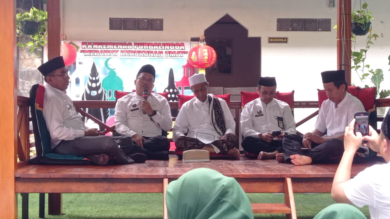 Doa bersama HUT RI ke 80 Kemenag Purbalingga