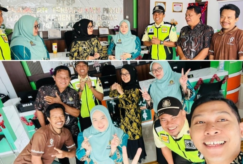 Briefing petugas layanan PTSP