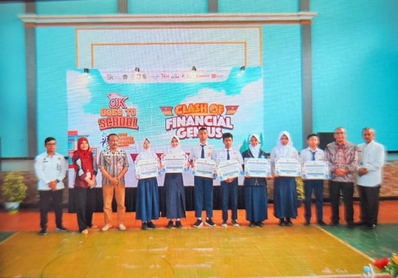 Semarak Hari Indonesia Menabung, Kemenag Purbalingga Dukung OJK Goes to School di SMPN 1 Rembang