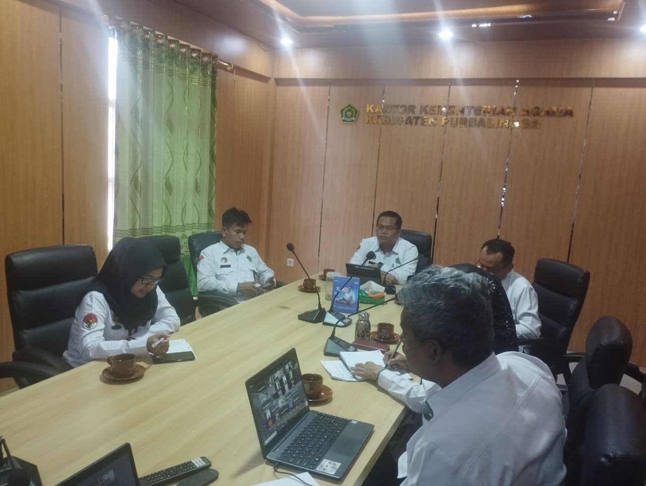 Kepala Kankemenag pimpin rapat monev Urab Mendoan secara daring