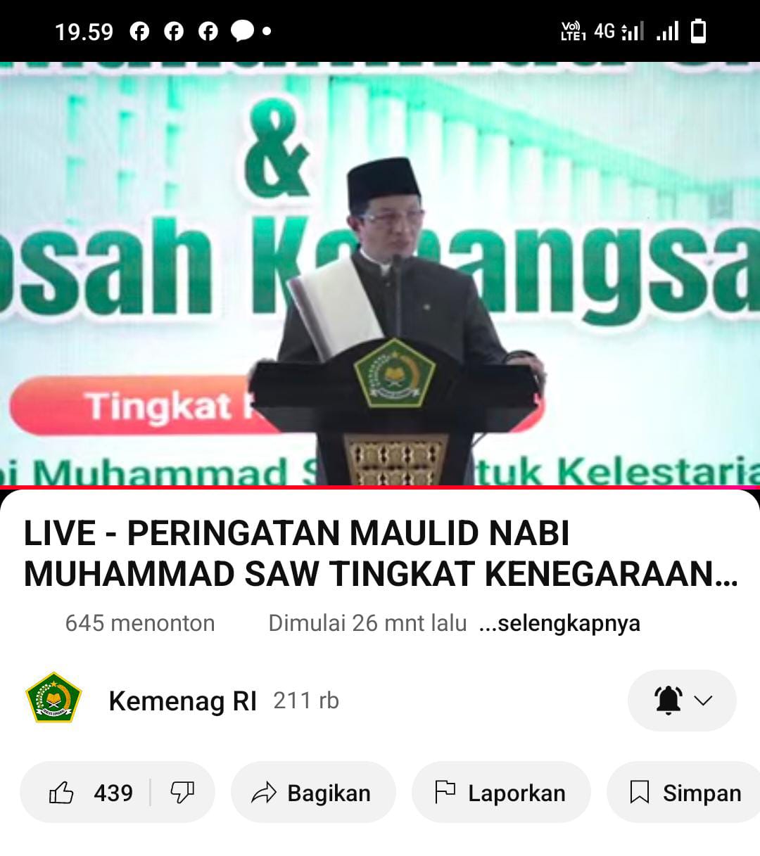 Doa kebangsaan Kemenag RI