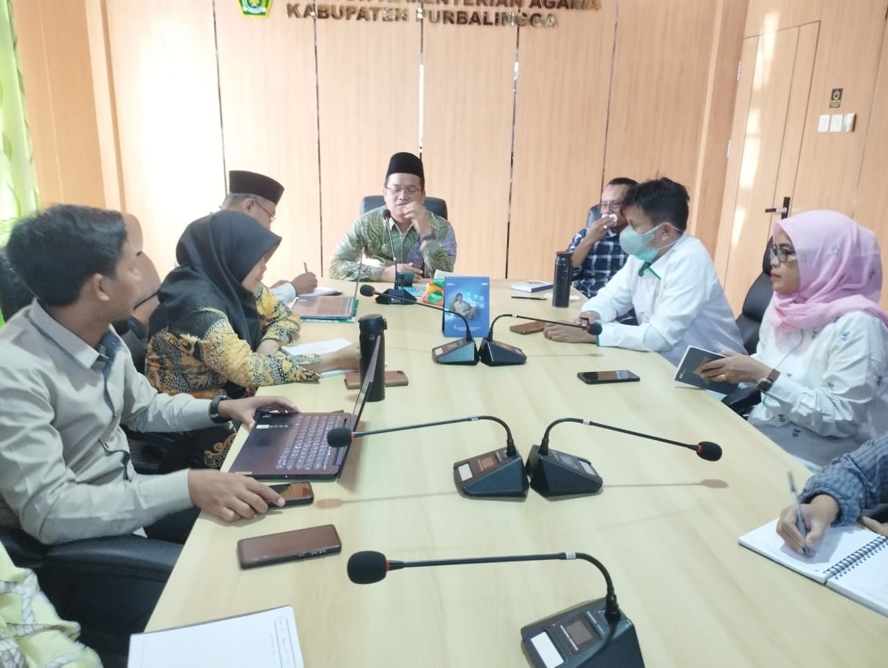 Rapat zona integritas Kankemenag Purbalingga