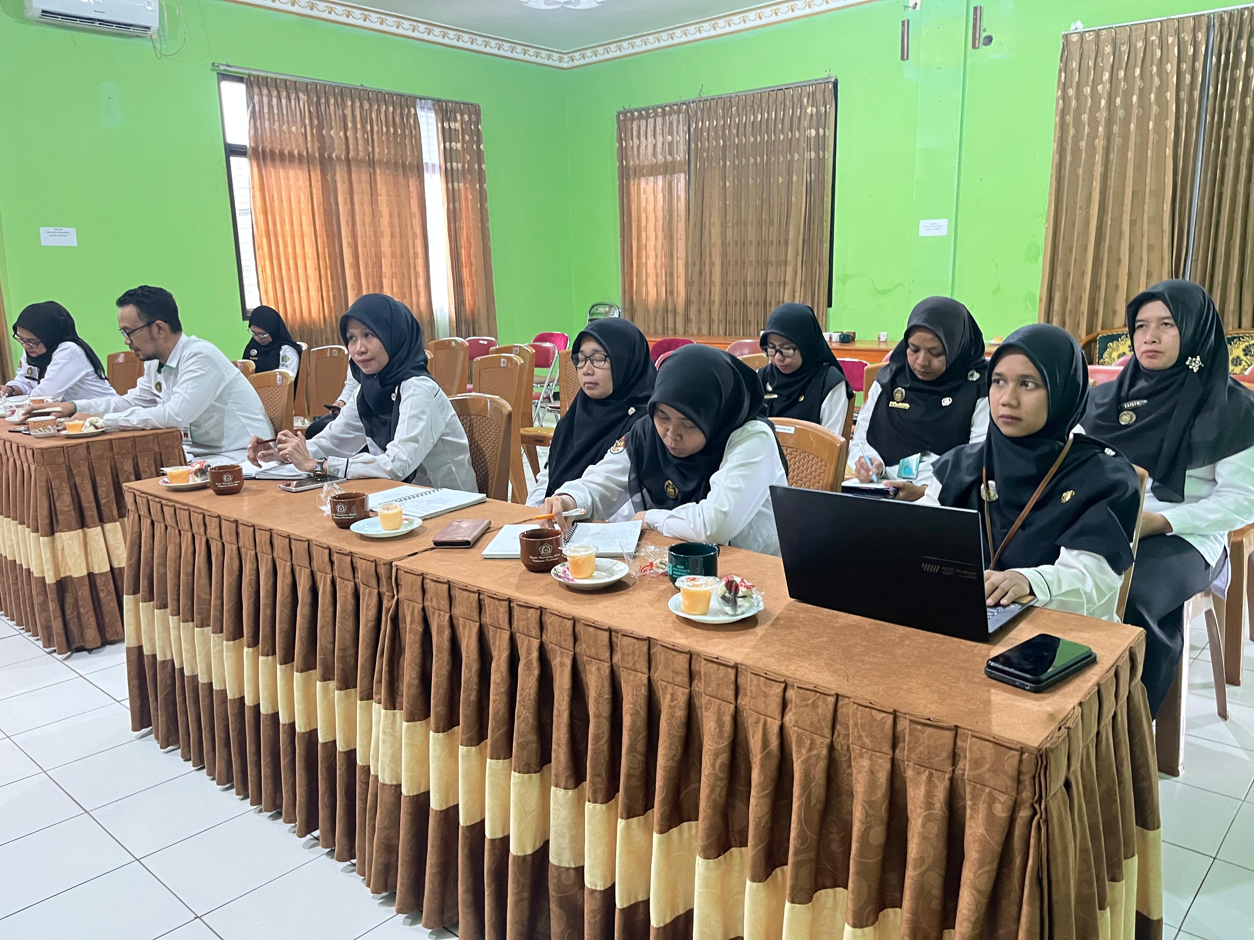 Persiapan kedatangan Kemenag Kulon Progo studi layanan prima