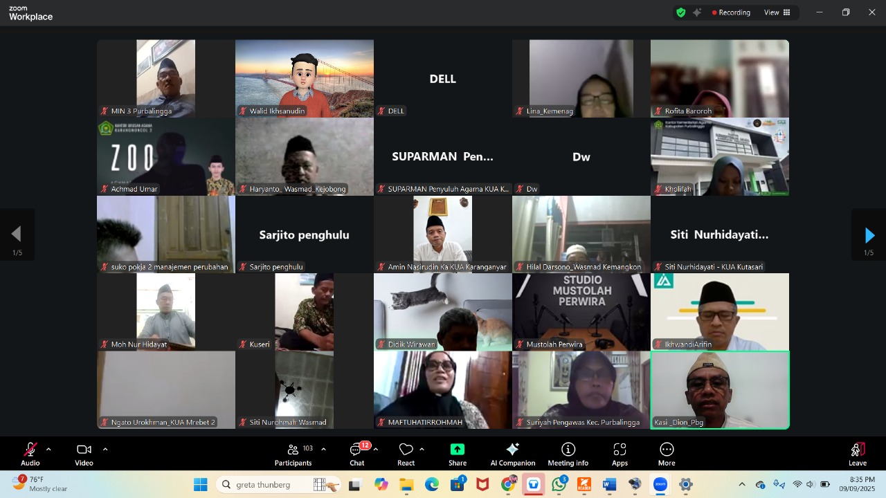Rapat persiapan verifikasi lapangan TPN