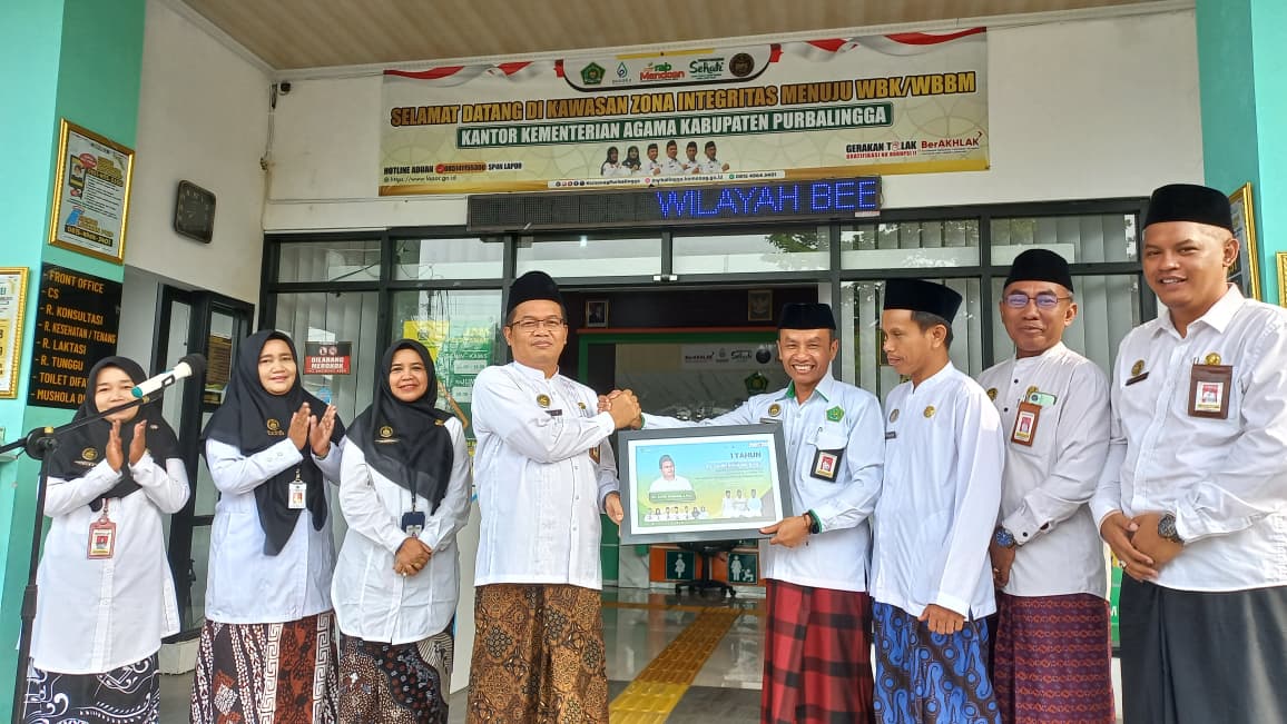 369 Hari Kepemimpinan Zahid Khasani, Kakan Kemenag Purbalingga