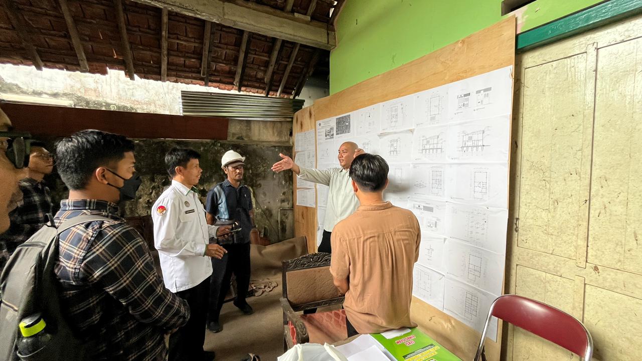 Kejaksaan negeri Purbalingga kunjungi proyek SBSN KUA Purbalingga