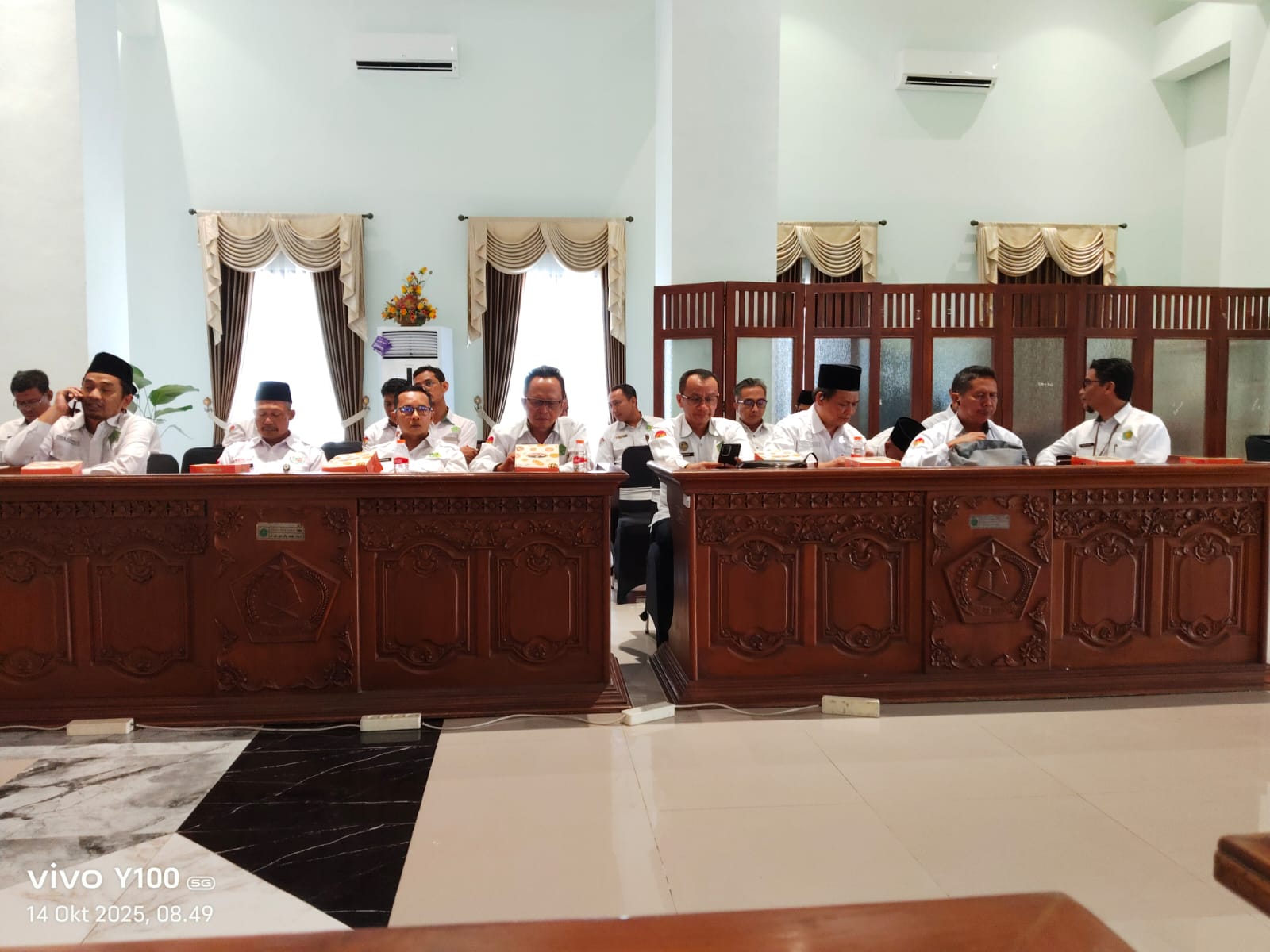 Rakor persiapan pembayaran gaji 2026