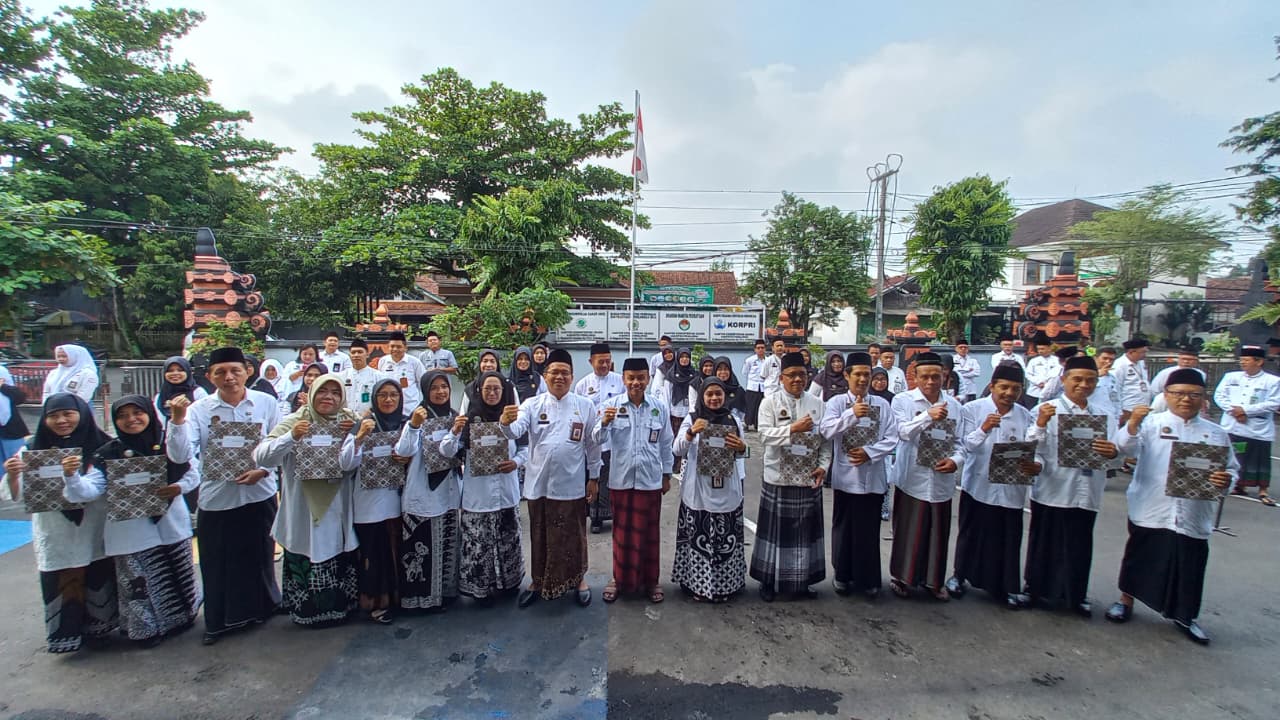 SK Kenaikan pangkat Kemenag Purbalingga