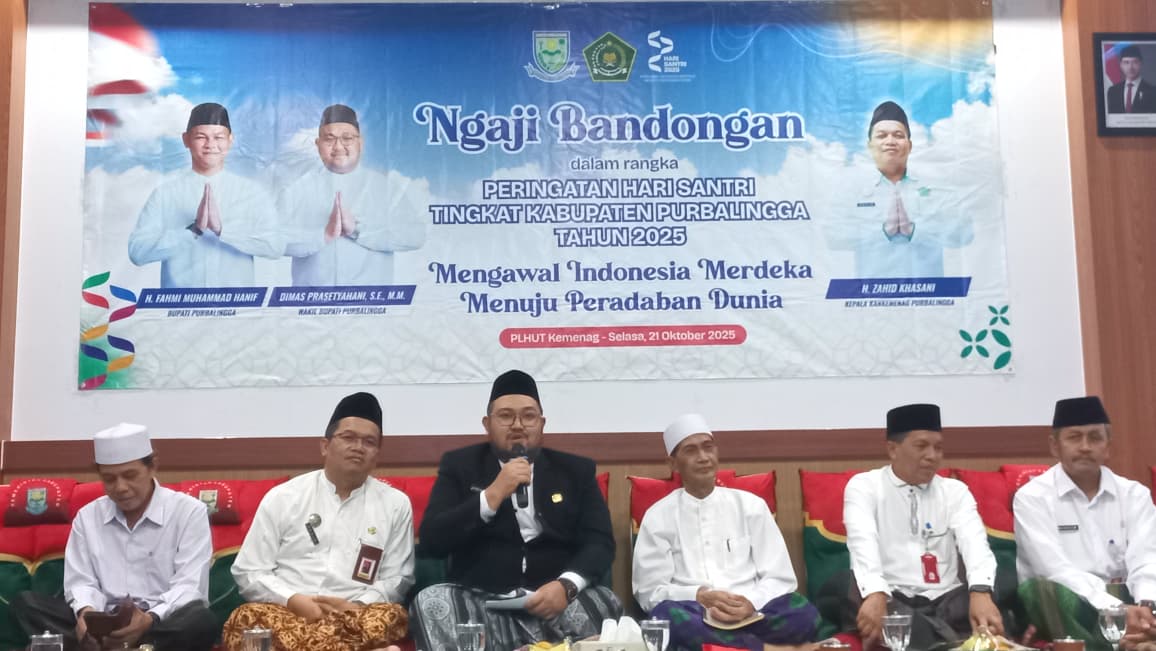 Wabup Purbalingga hadiri Ngaji Bandngan di Kemenag Purbalingga