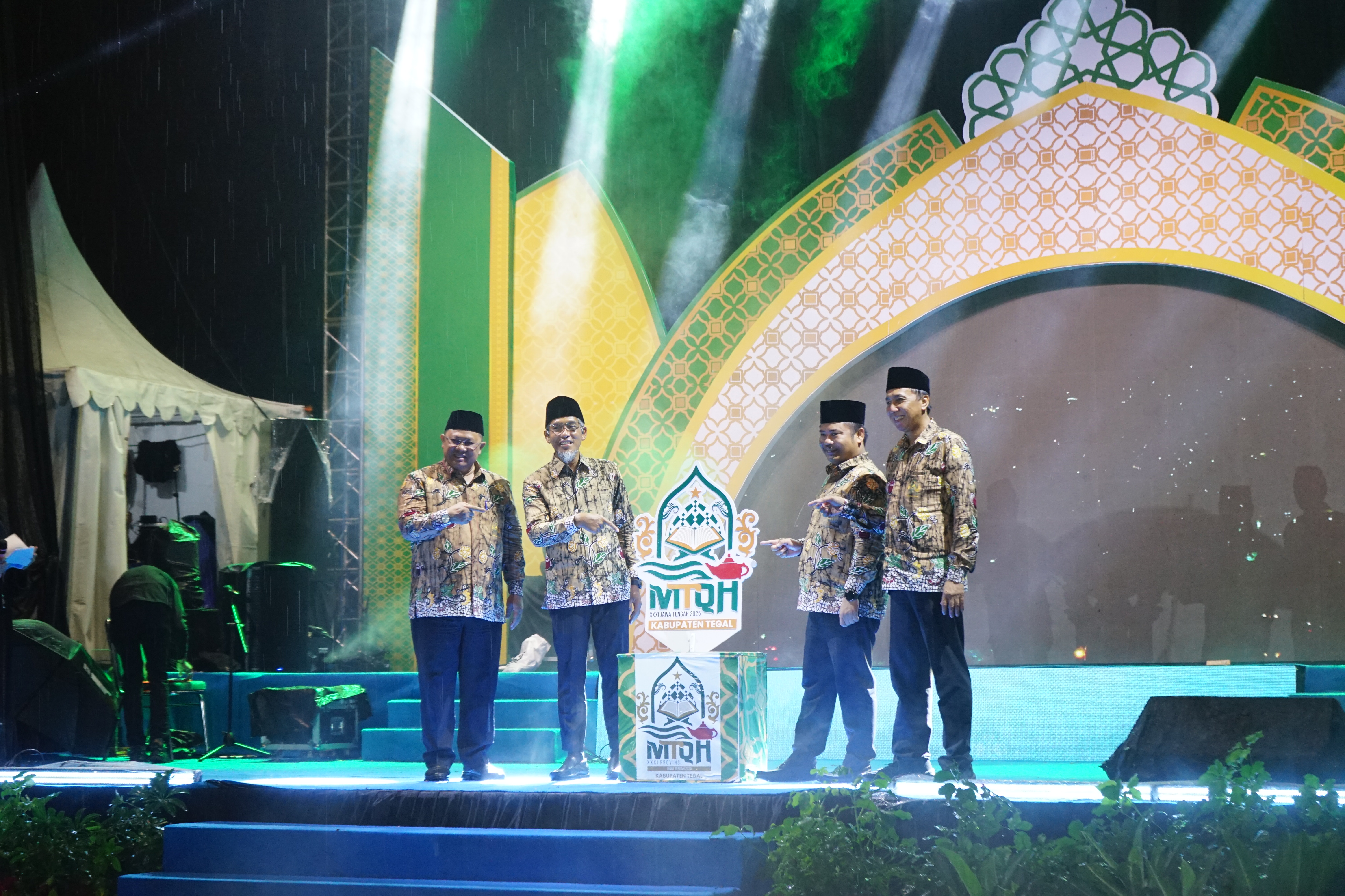 Pembukaan MTQH Jawa Tengah 225, Kafilah Purbalingga kirim 21 peserta