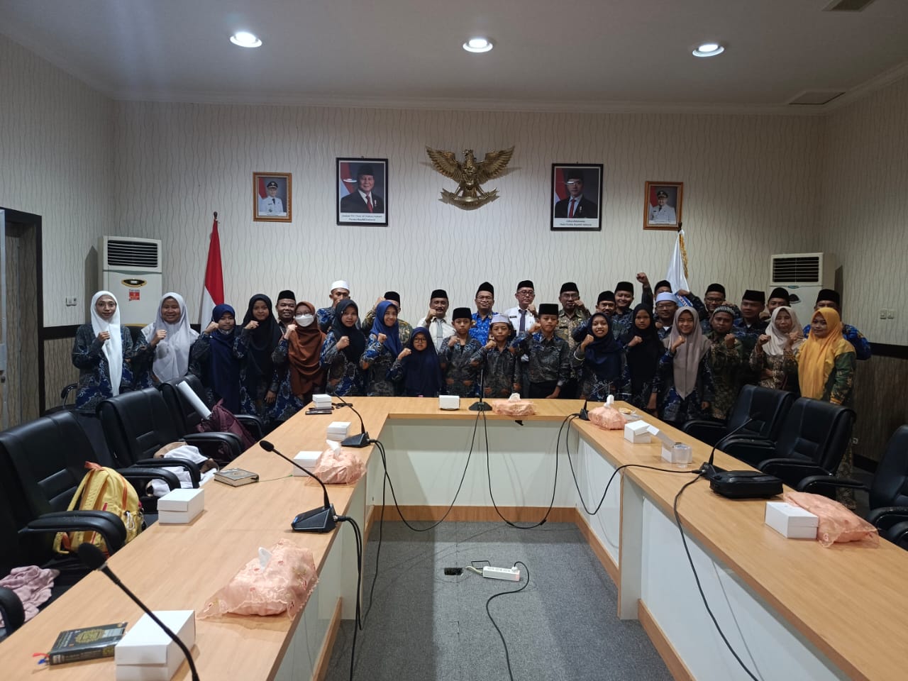 Peepasan MTQH Kafilah Purbalingga ke Tegal