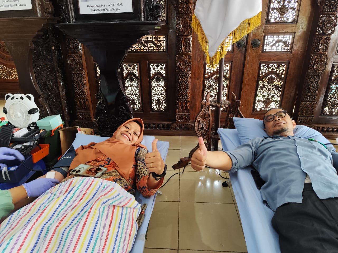 Donor darah HUT KORPRI