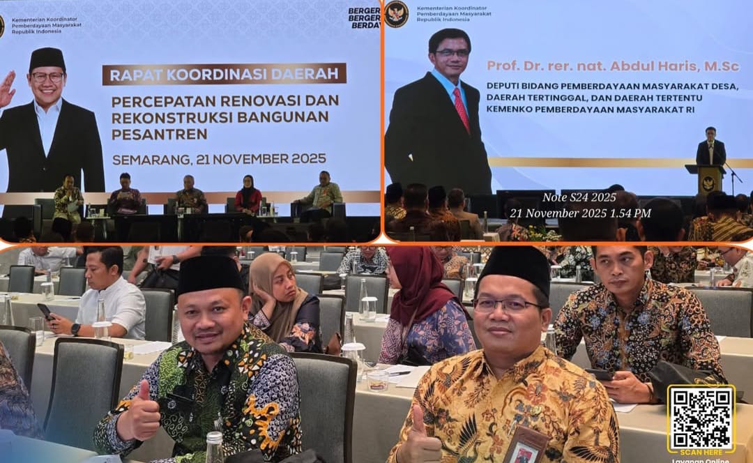 Rakor percepatan renovasi pesantren