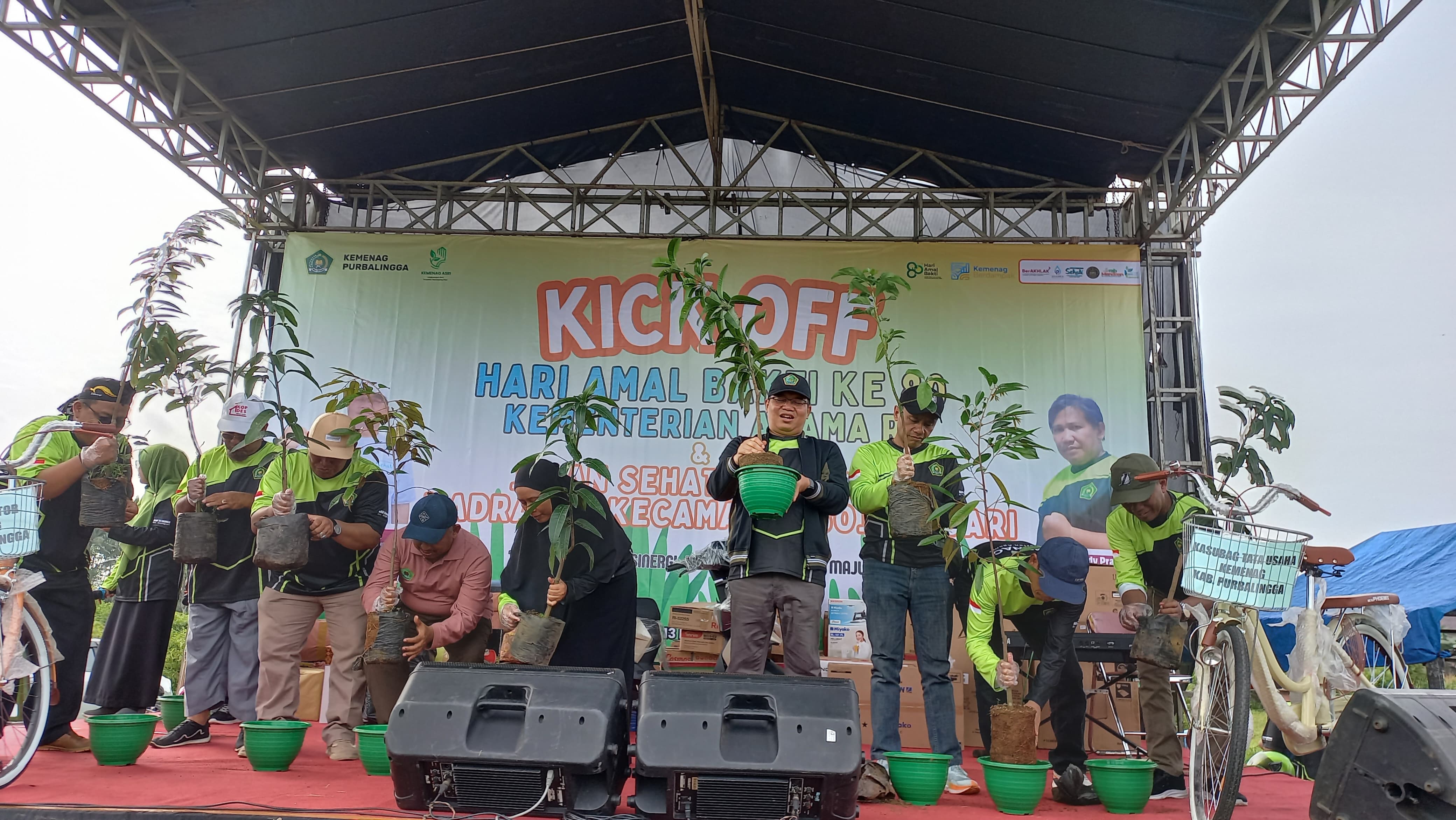 Kick off HAB 80 Kemenag di Kab. Purbalinggq