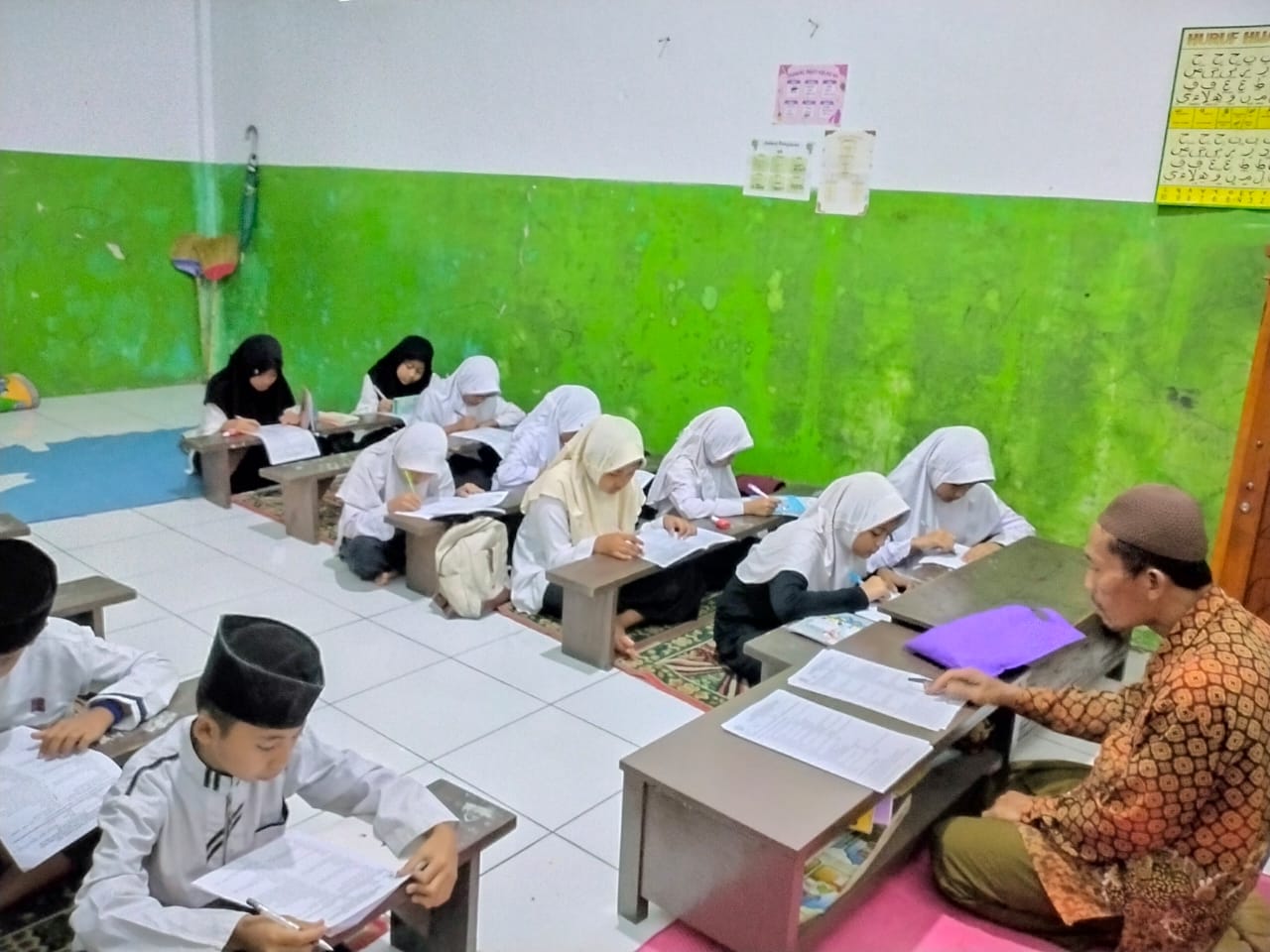 Tinjau pelaksanaan tes TPQ Madin