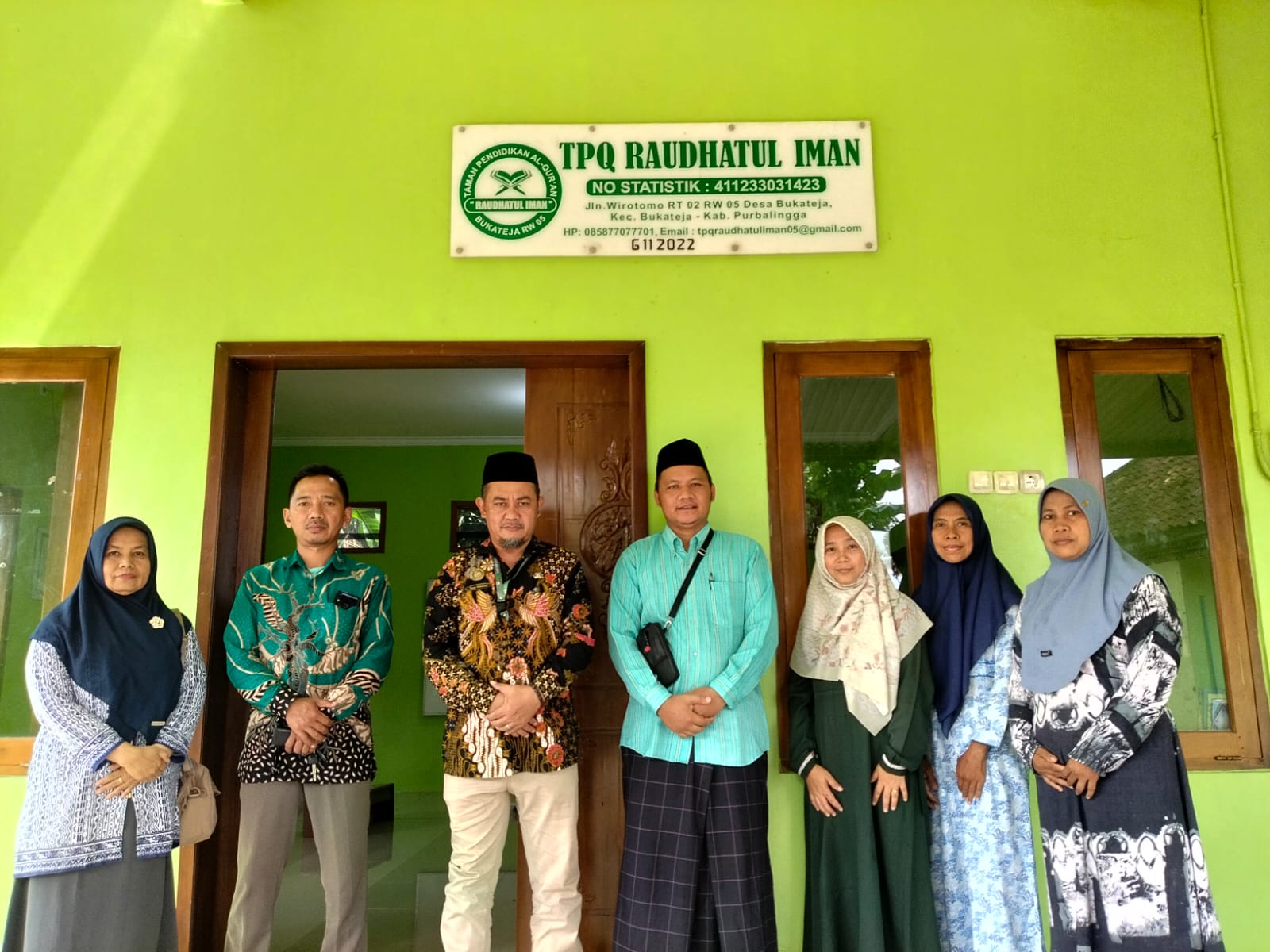 Verifikasi lapangan pengajuan izop TPQ