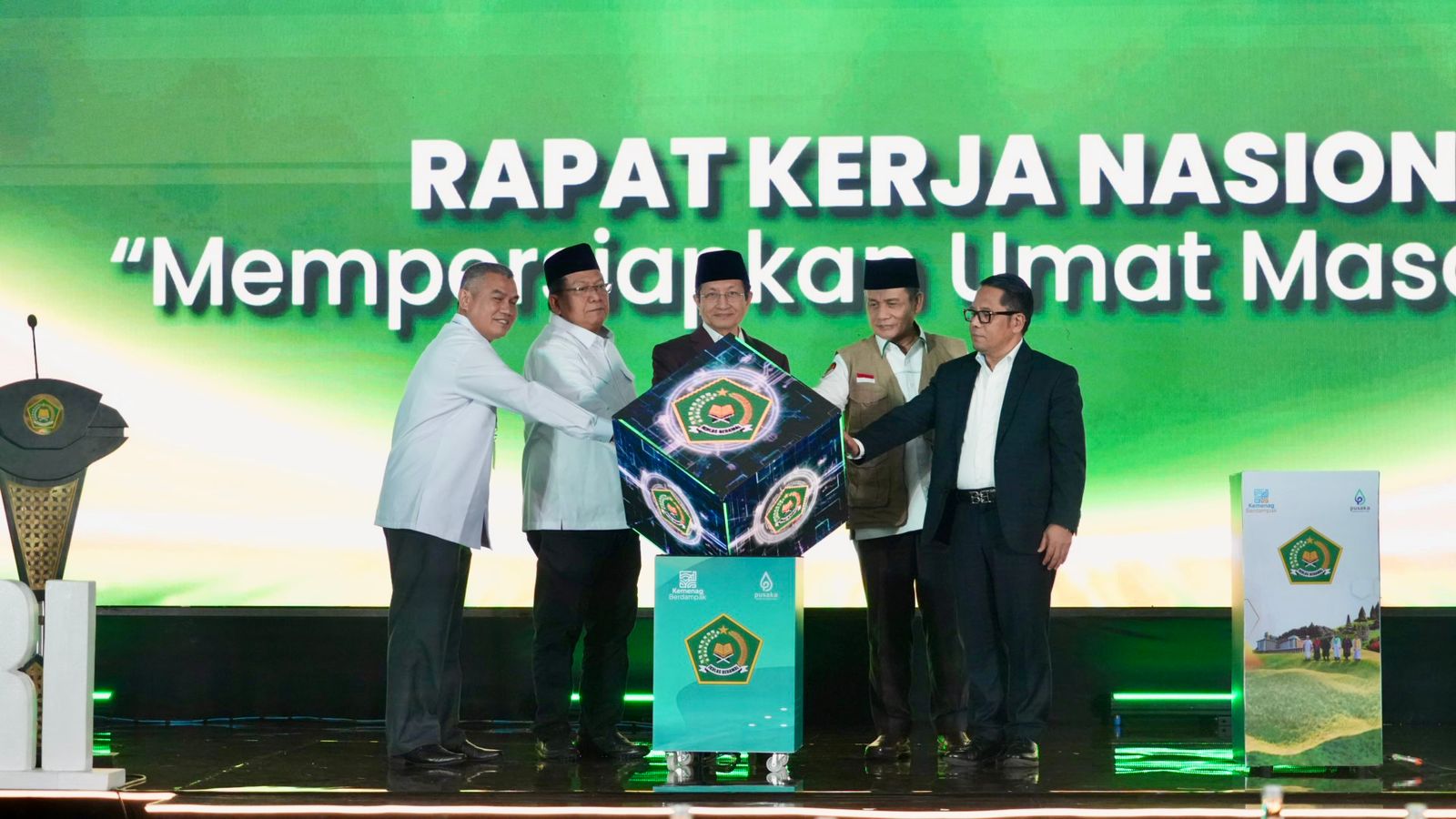 Rakernas Kemenag 2025, peluncuran buku rencana strategis Kemenag RI