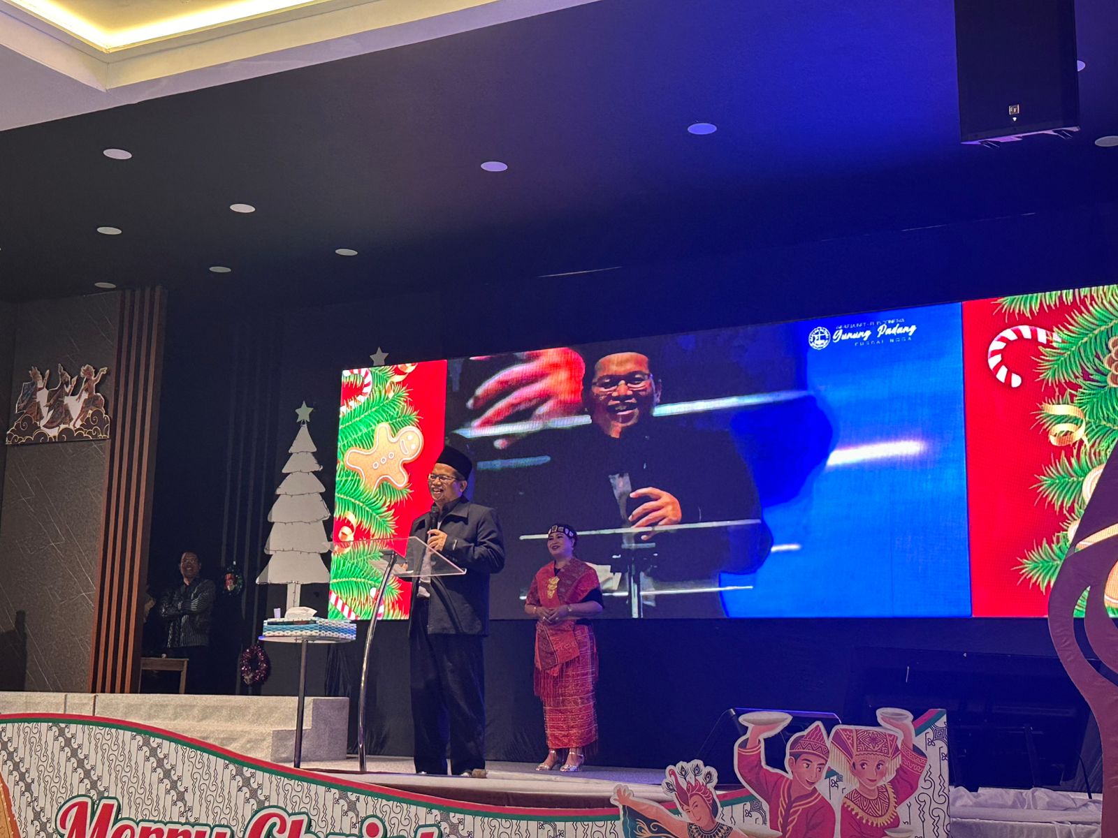 Perayaan natal di GBI Purbalingga