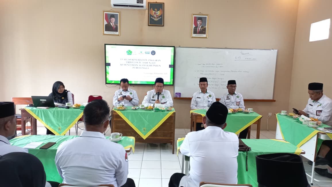Evaluasi kinerja dan anggaran triwulan IV tahun 2025