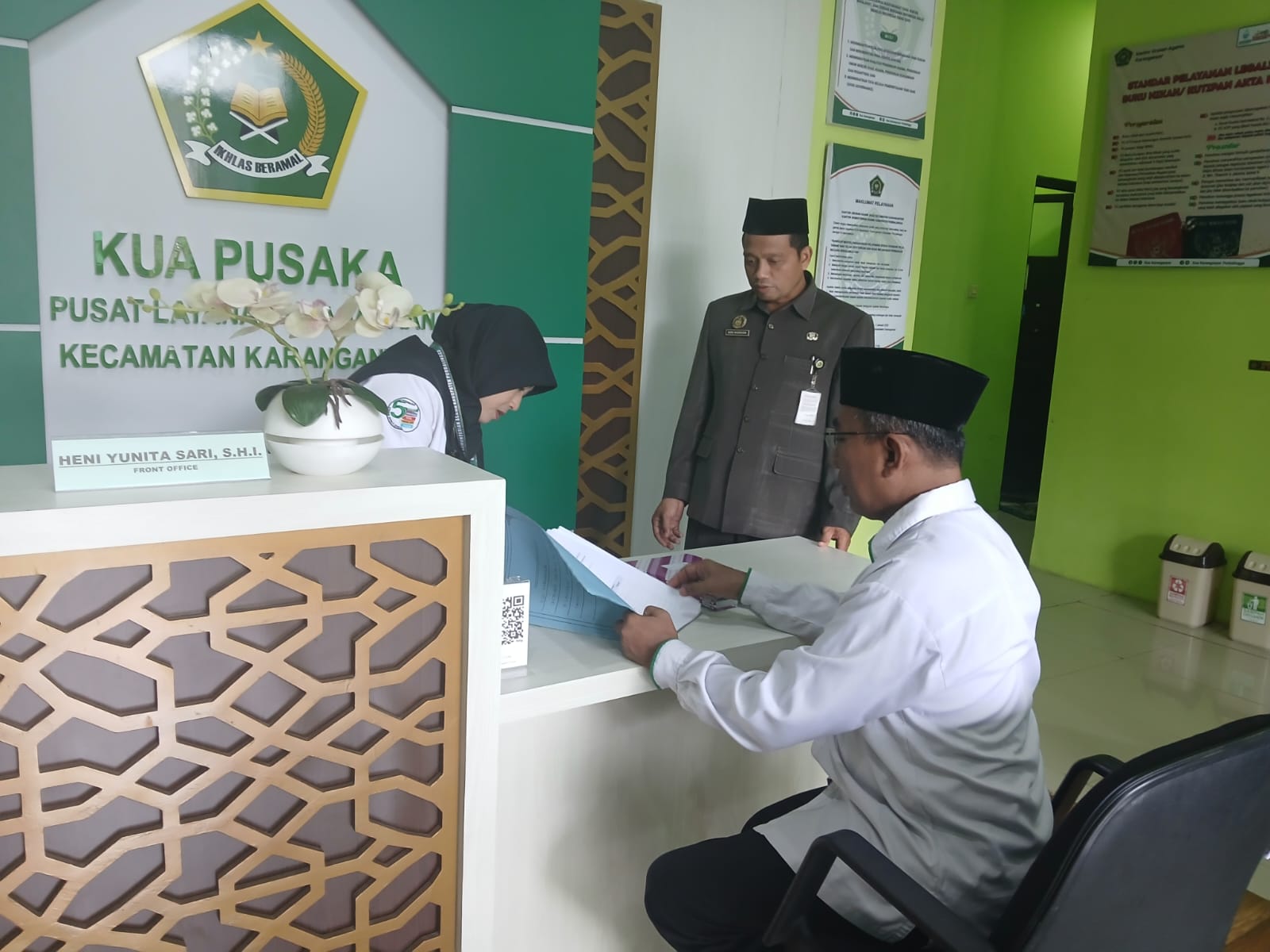 Monev ASN di KUA Karanganyar